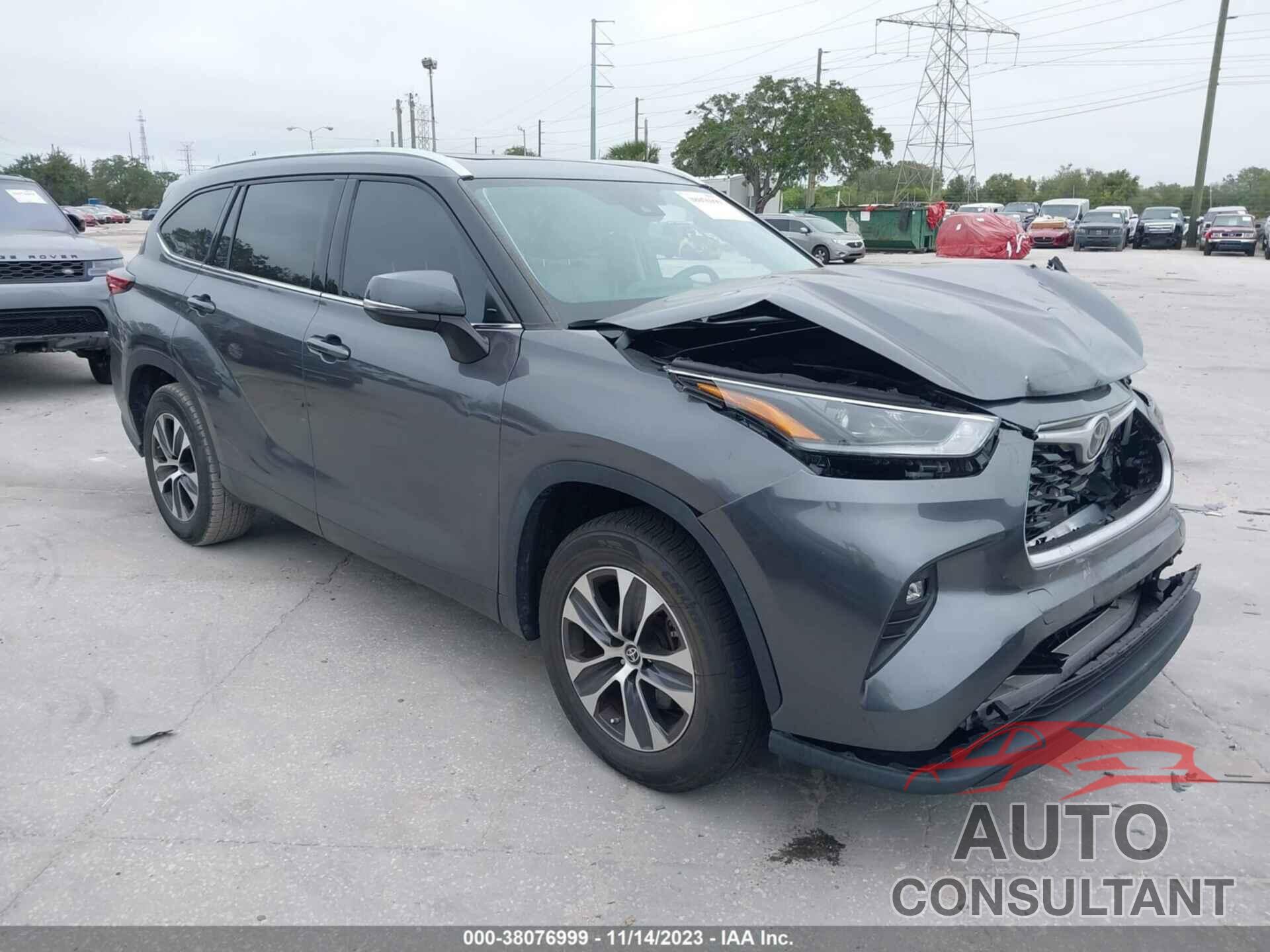 TOYOTA HIGHLANDER 2021 - 5TDHZRAH2MS062360