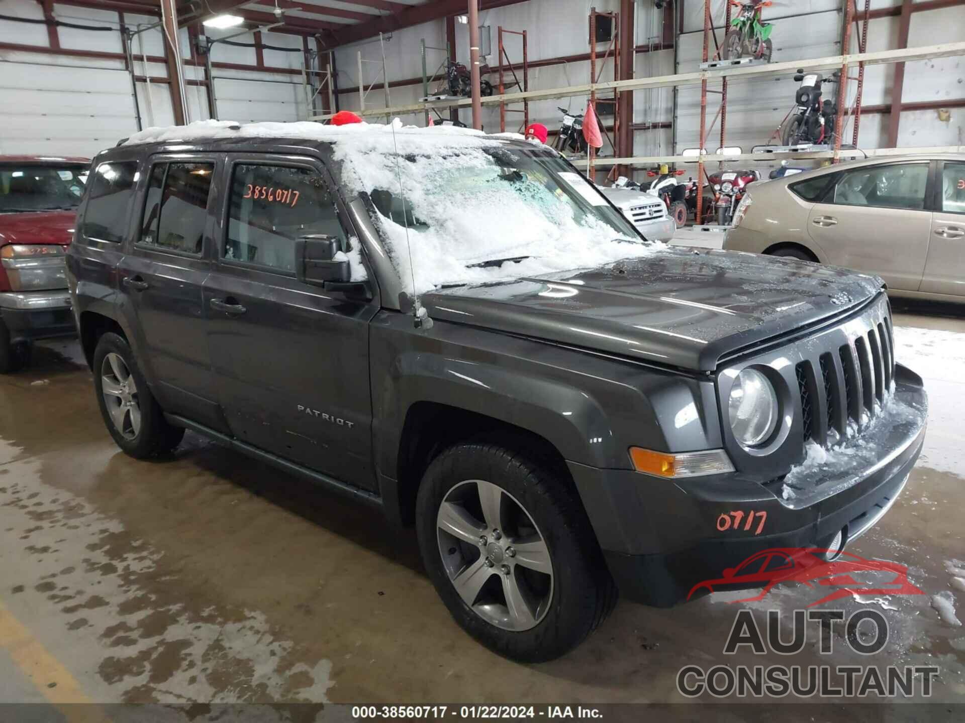 JEEP PATRIOT 2017 - 1C4NJPFA2HD169114