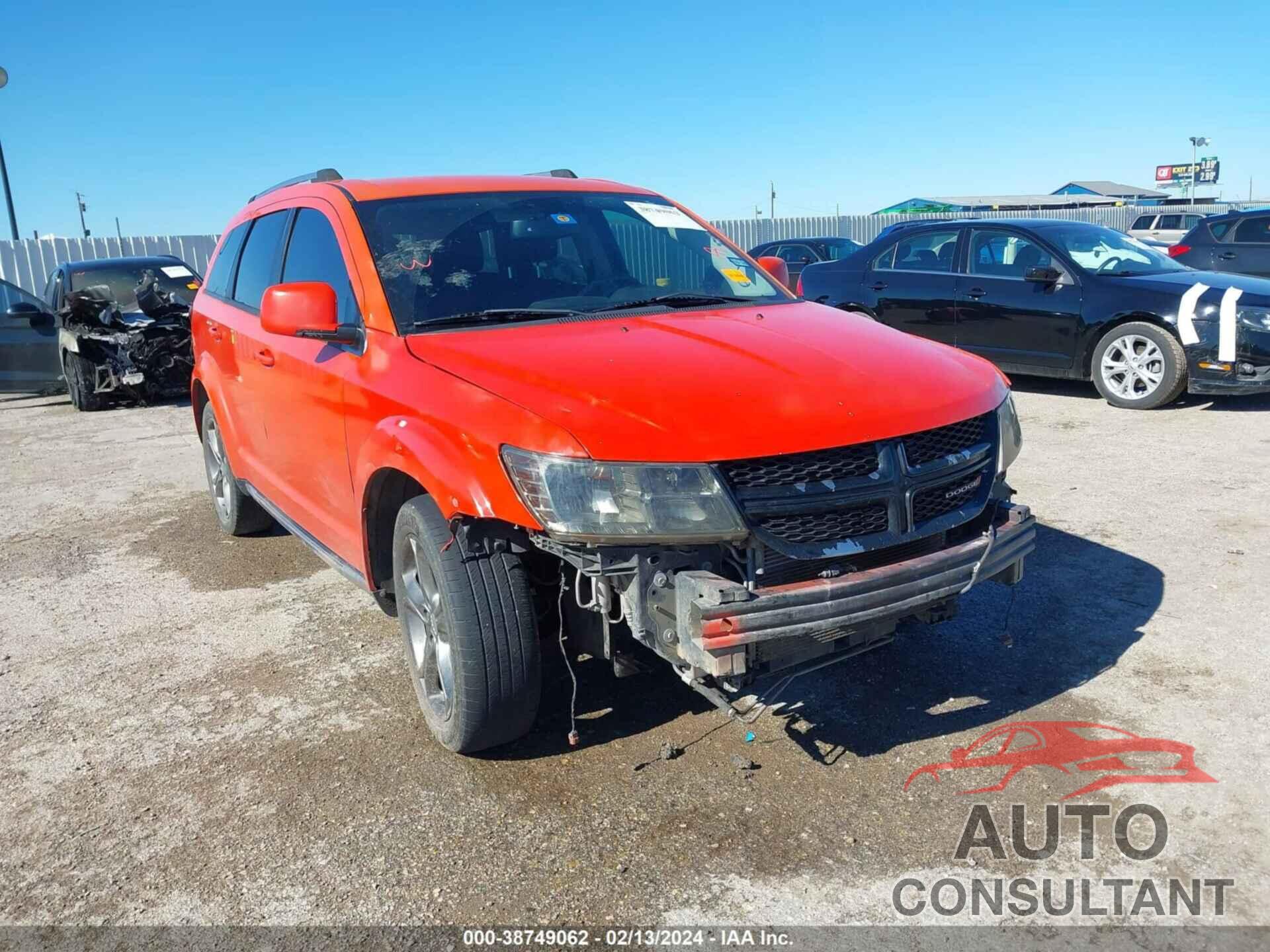 DODGE JOURNEY 2017 - 3C4PDCGB6HT620085