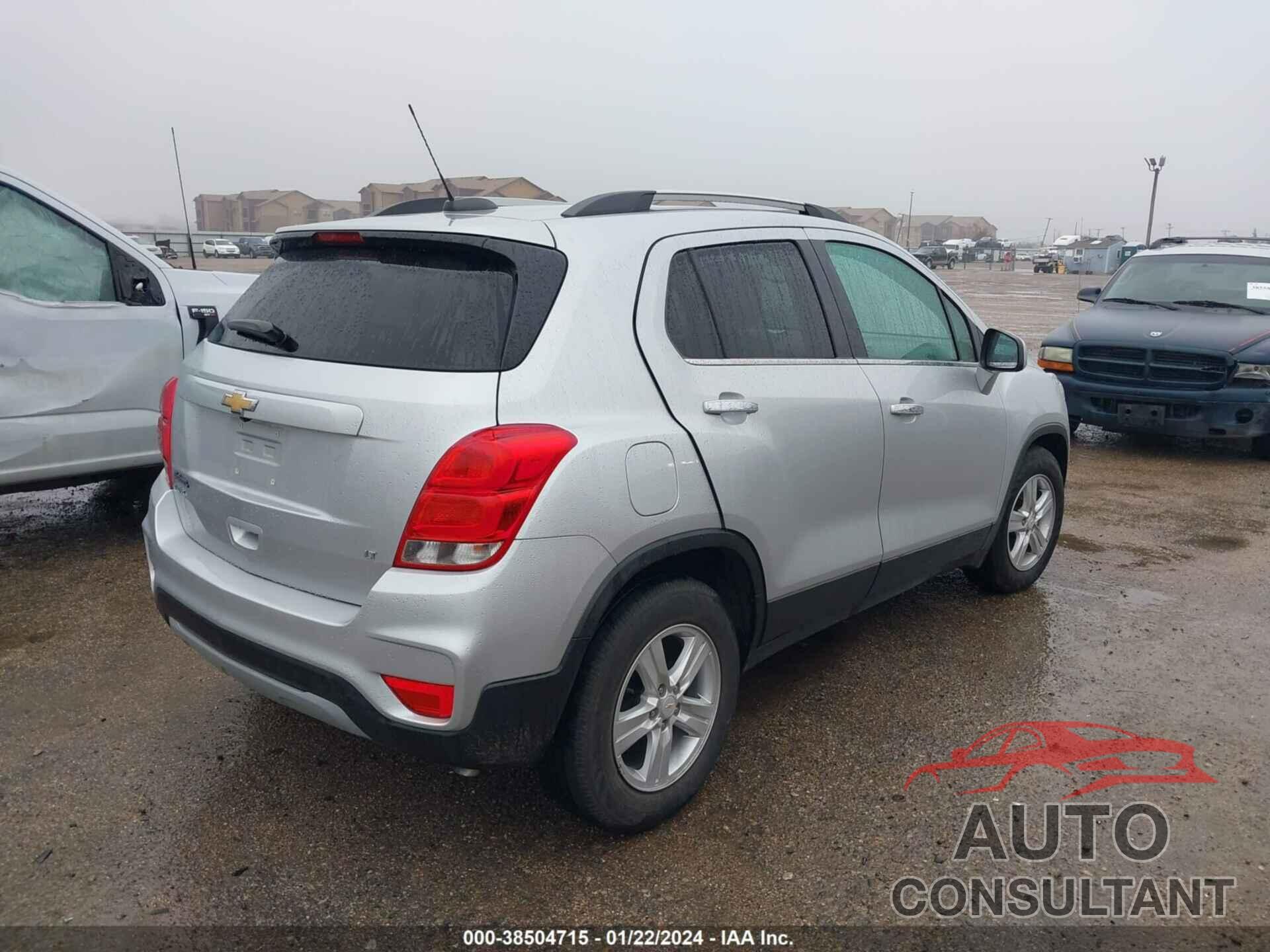 CHEVROLET TRAX 2019 - KL7CJLSB1KB956800