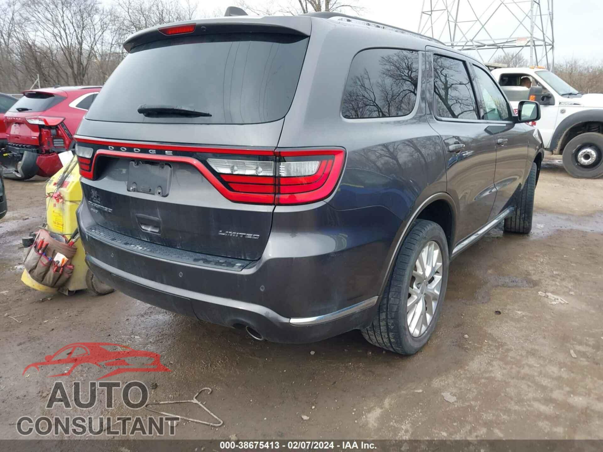 DODGE DURANGO 2016 - 1C4RDJDGXGC484941