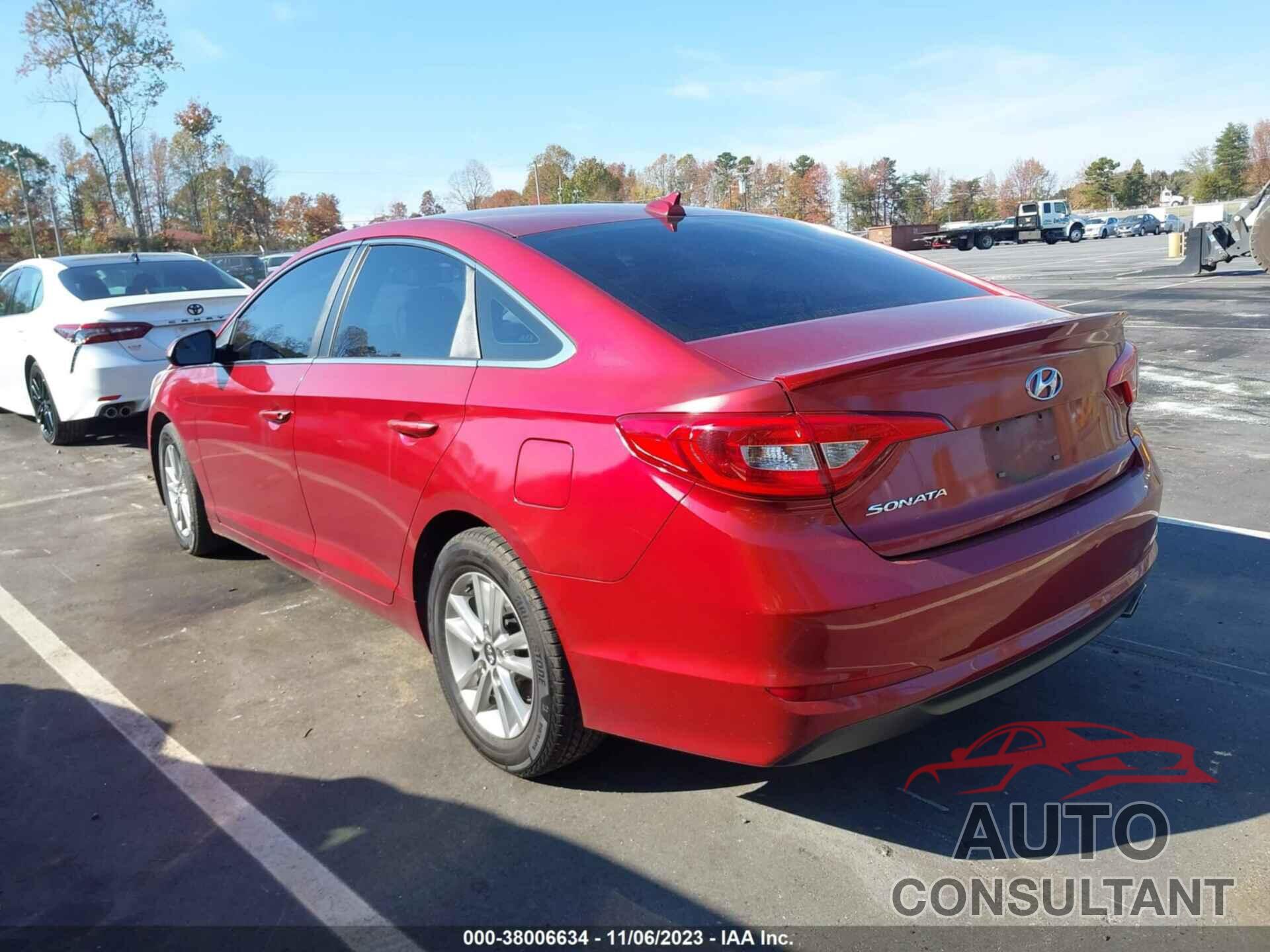 HYUNDAI SONATA 2016 - 5NPE24AF4GH346849