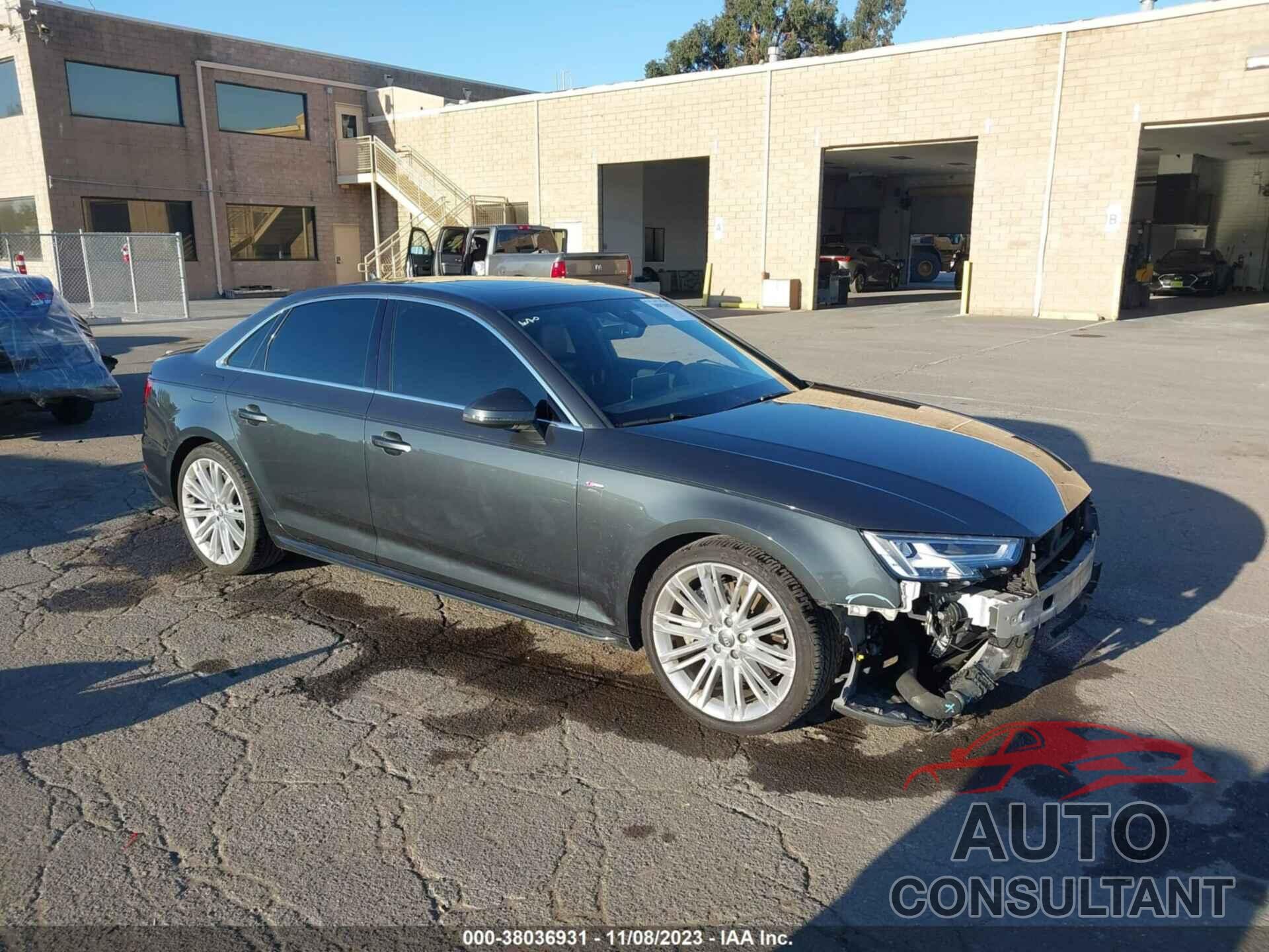 AUDI A4 2017 - WAUENAF41HN062736