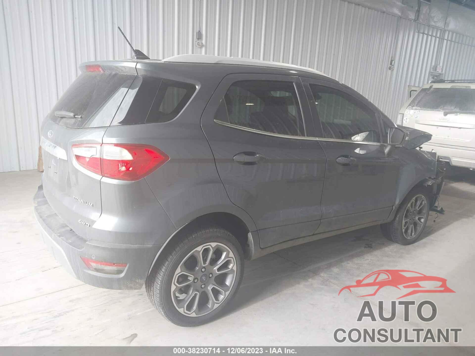 FORD ECOSPORT 2019 - MAJ6S3KL6KC251190