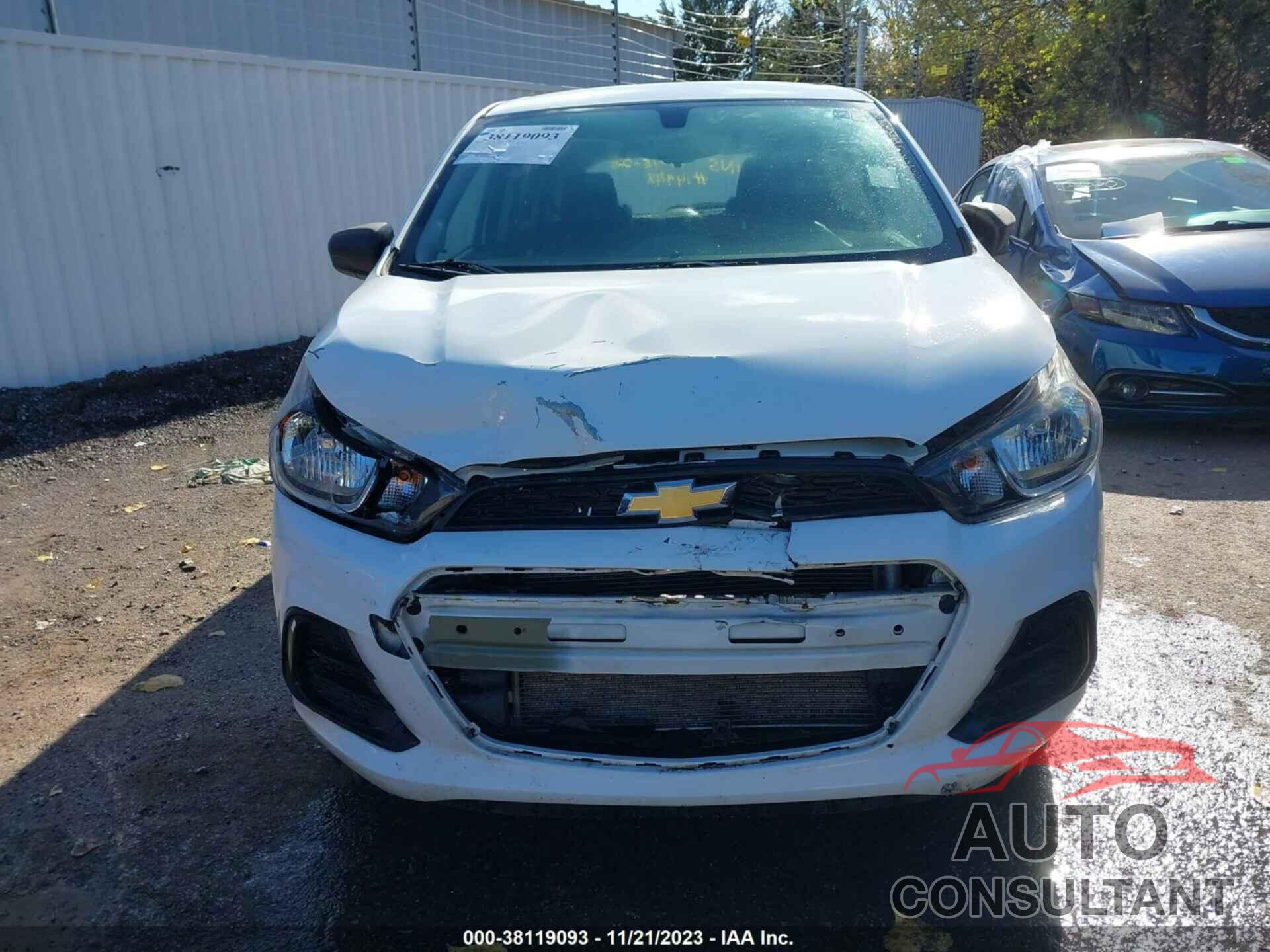 CHEVROLET SPARK 2017 - KL8CA6SA6HC739296