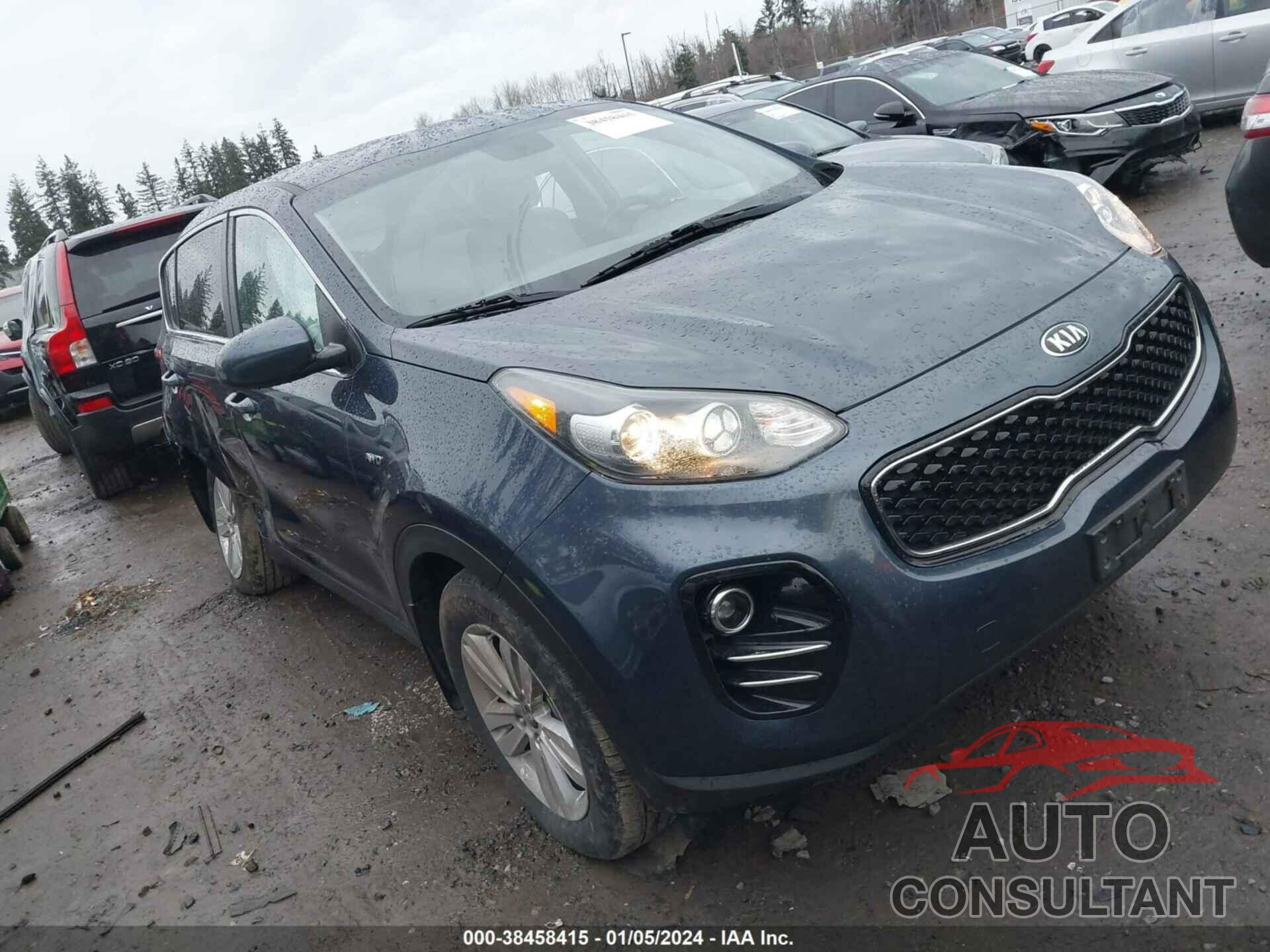 KIA SPORTAGE 2017 - KNDPMCAC5H7219908