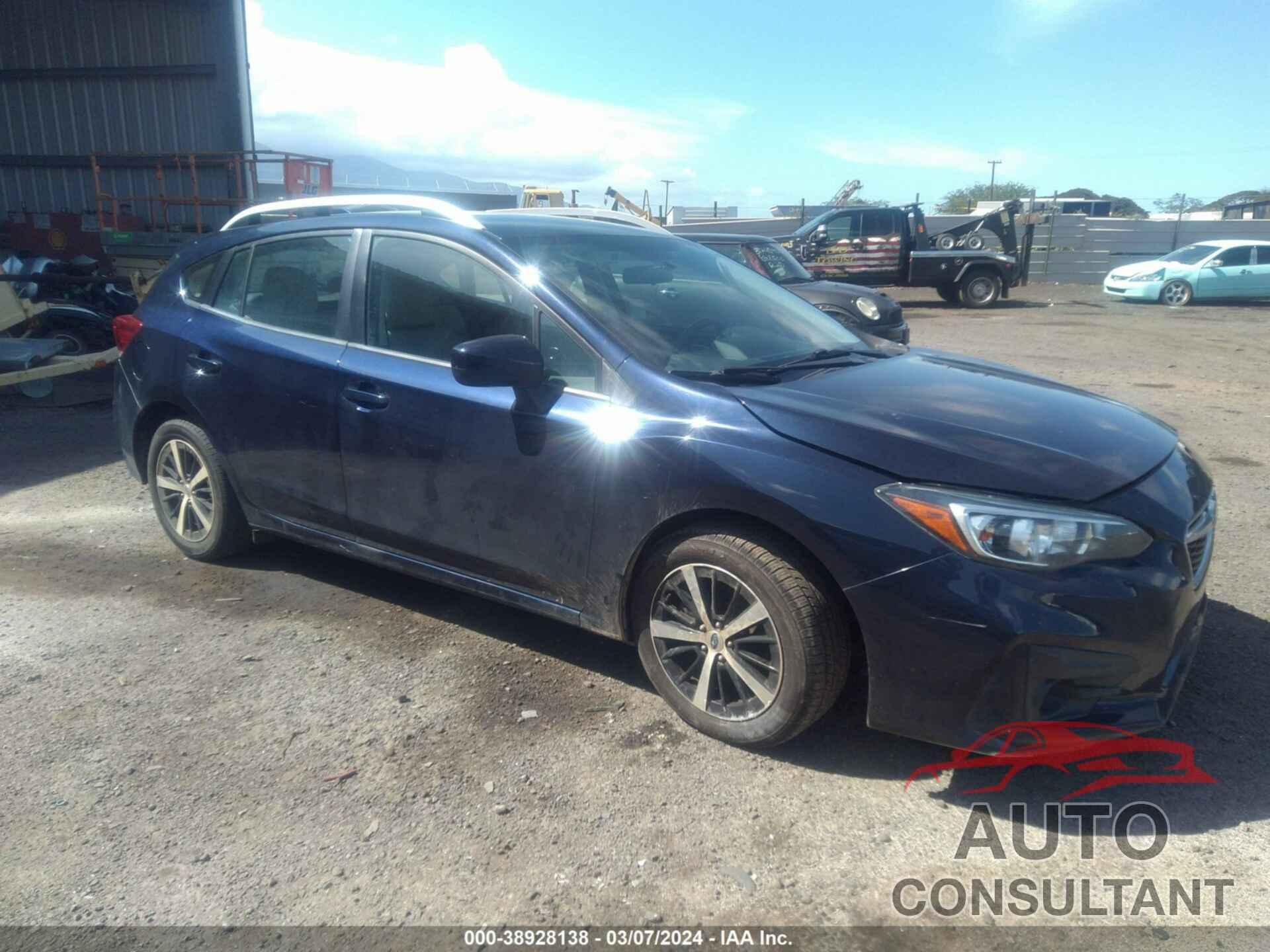 SUBARU IMPREZA 2019 - 4S3GTAD63K3741545