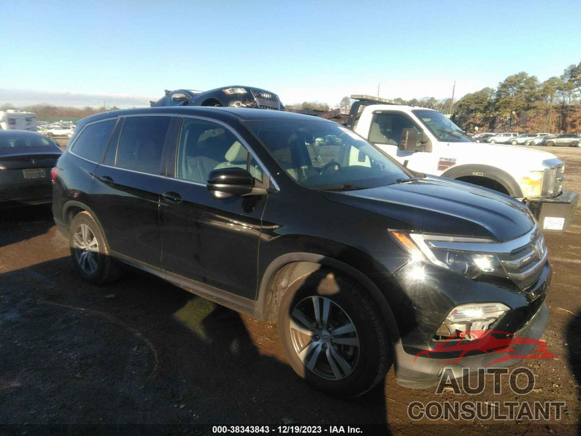 HONDA PILOT 2016 - 5FNYF5H50GB054490