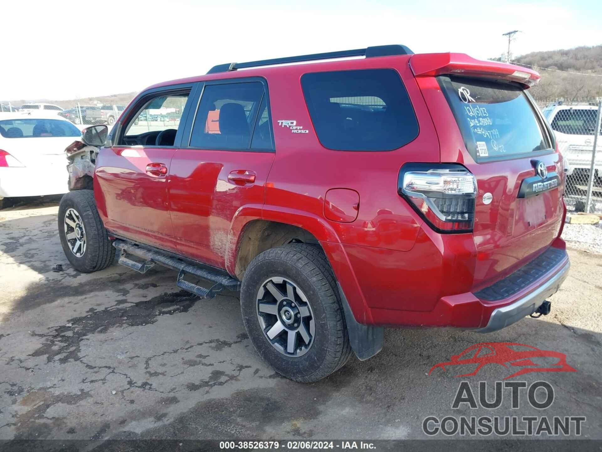 TOYOTA 4RUNNER 2021 - JTERU5JR7M5847799