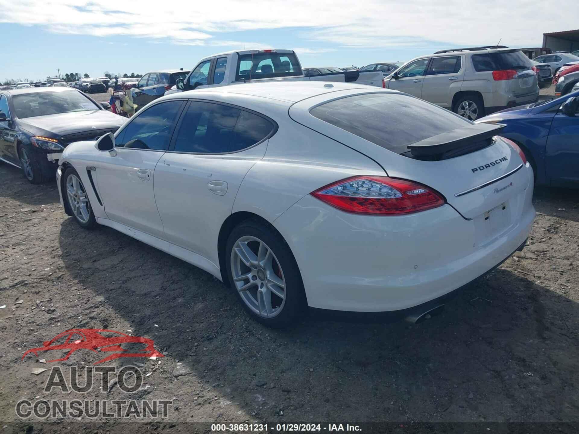 PORSCHE PANAMERA 2011 - WP0AA2A72BL021930