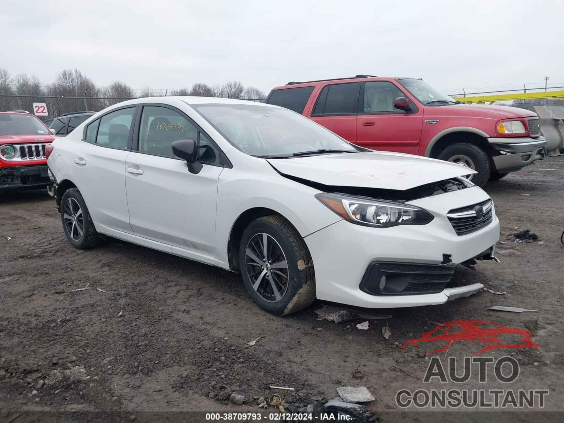 SUBARU IMPREZA 2022 - 4S3GKAV66N3606906