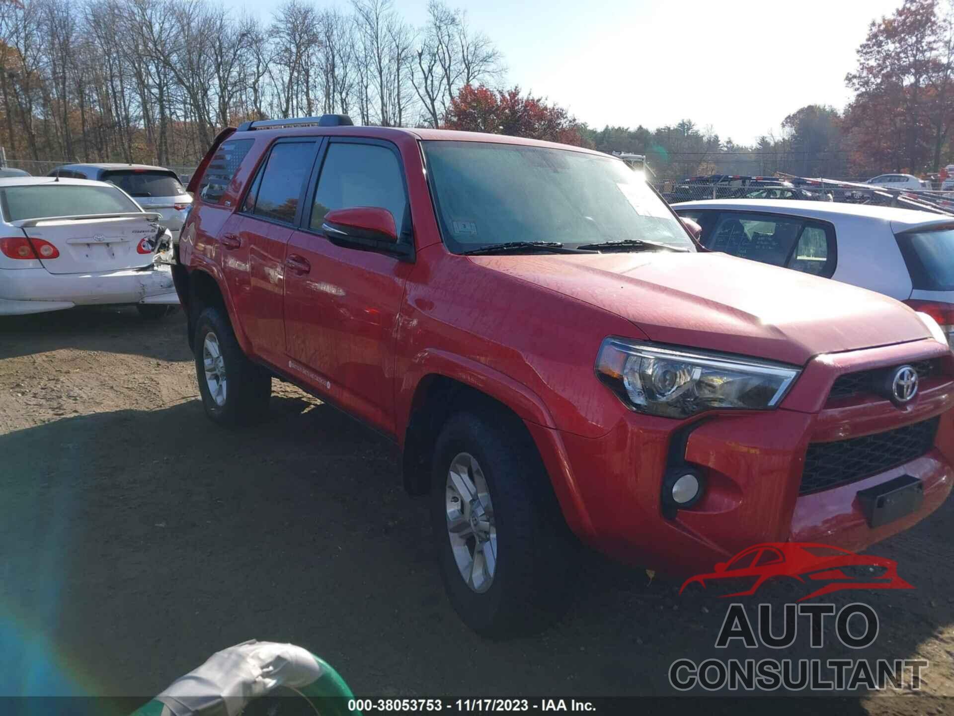 TOYOTA 4RUNNER 2019 - JTEBU5JR7K5694985