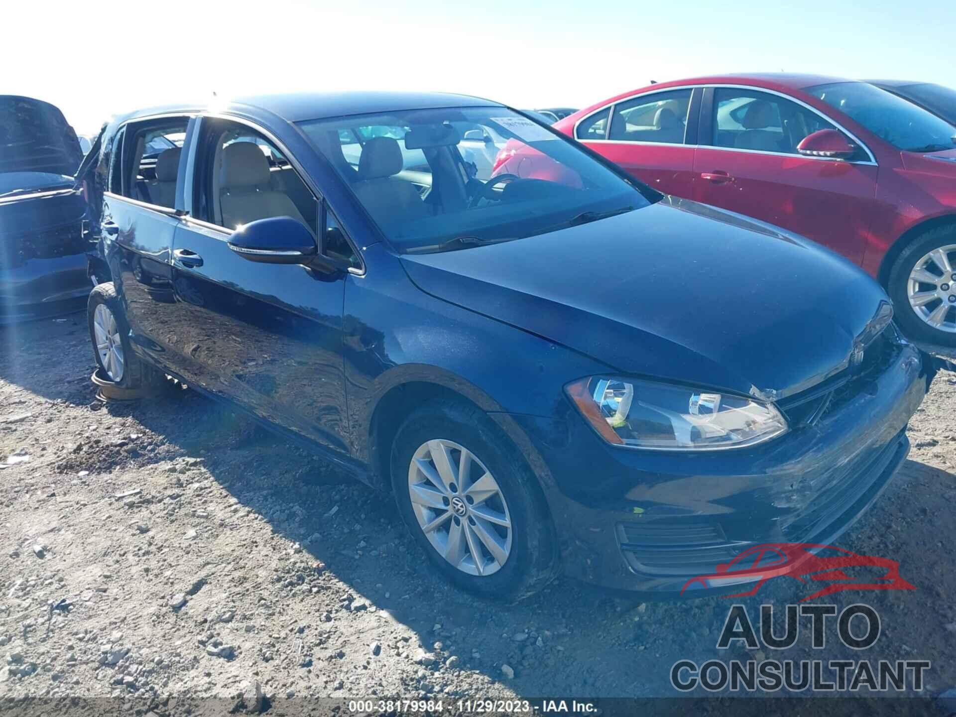 VOLKSWAGEN GOLF 2016 - 3VW217AU4GM039369