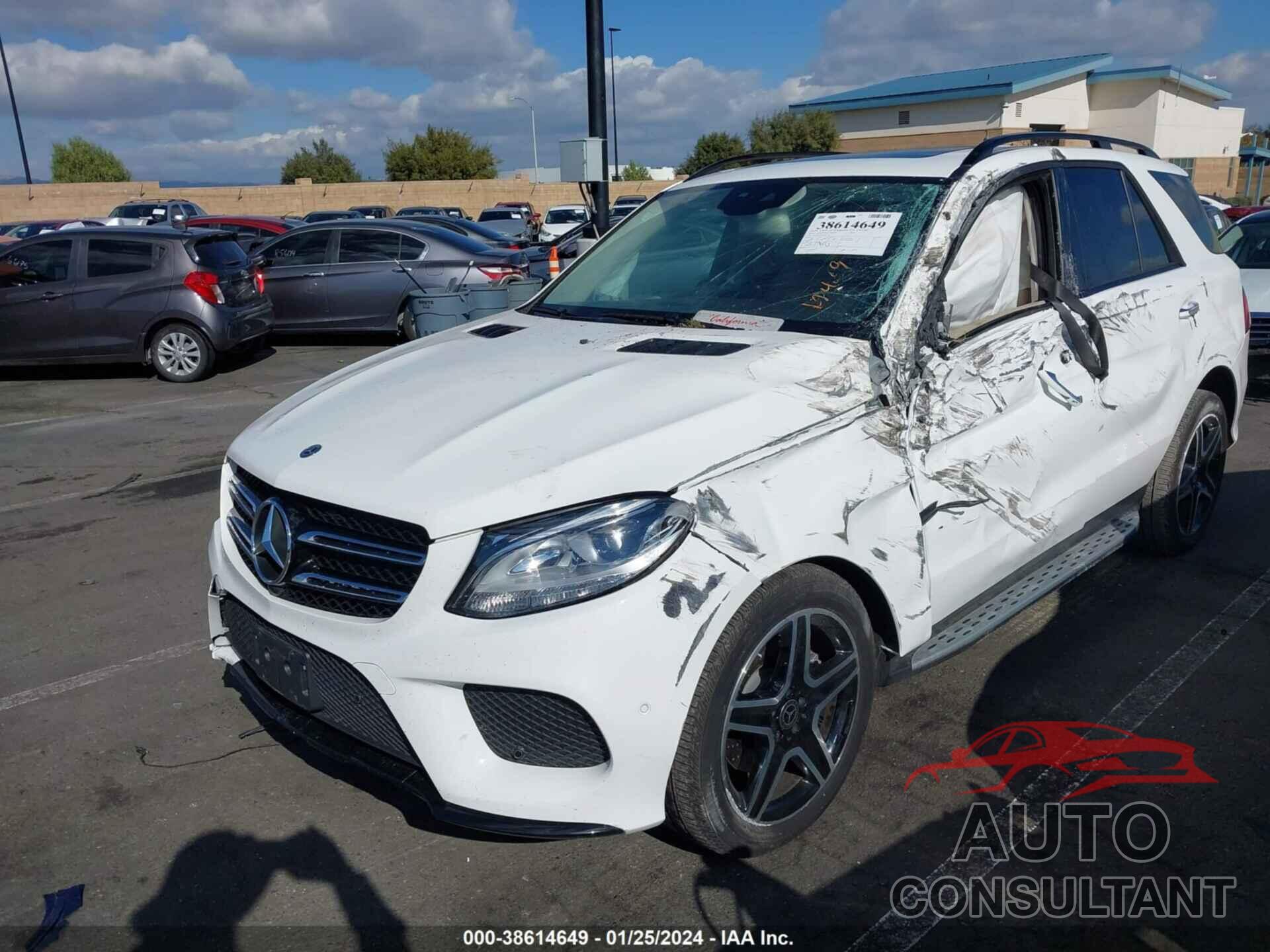 MERCEDES-BENZ GLE 350 2018 - 4JGDA5JB1JB186130