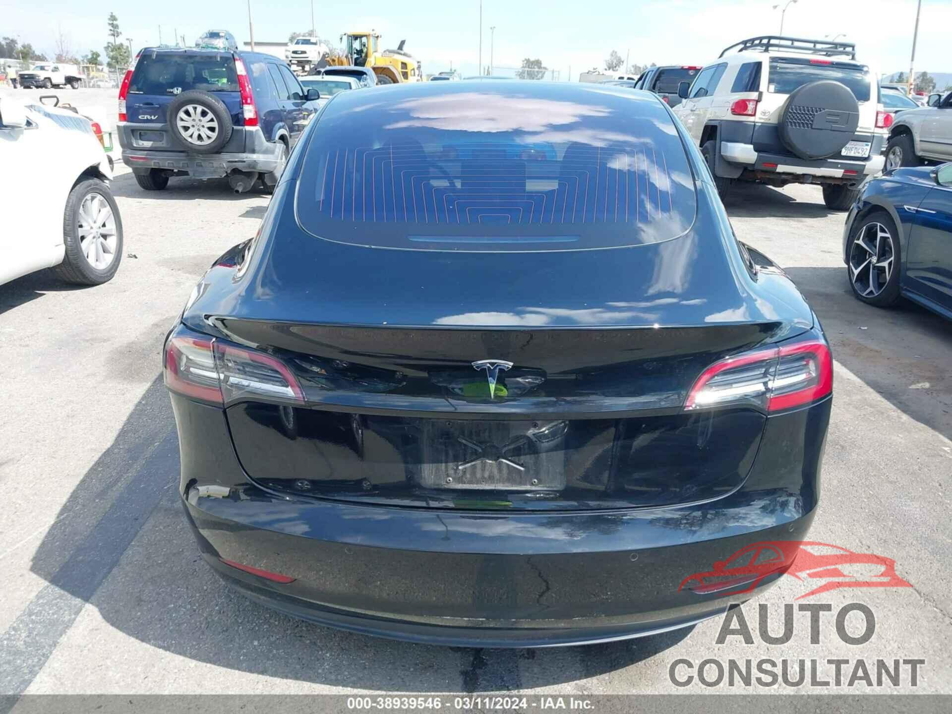 TESLA MODEL 3 2018 - 5YJ3E1EA4JF002665