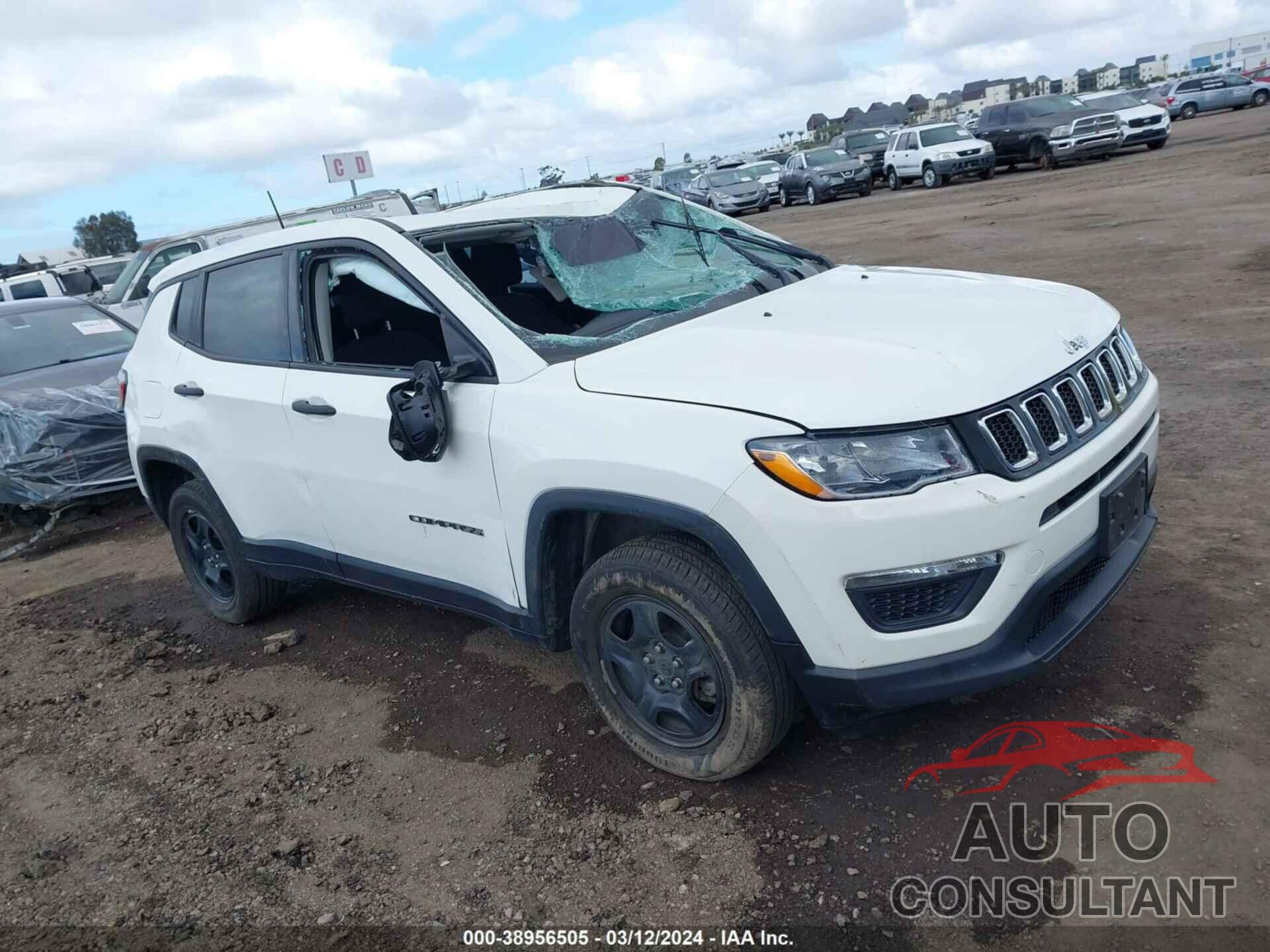 JEEP COMPASS 2019 - 3C4NJDAB6KT723724