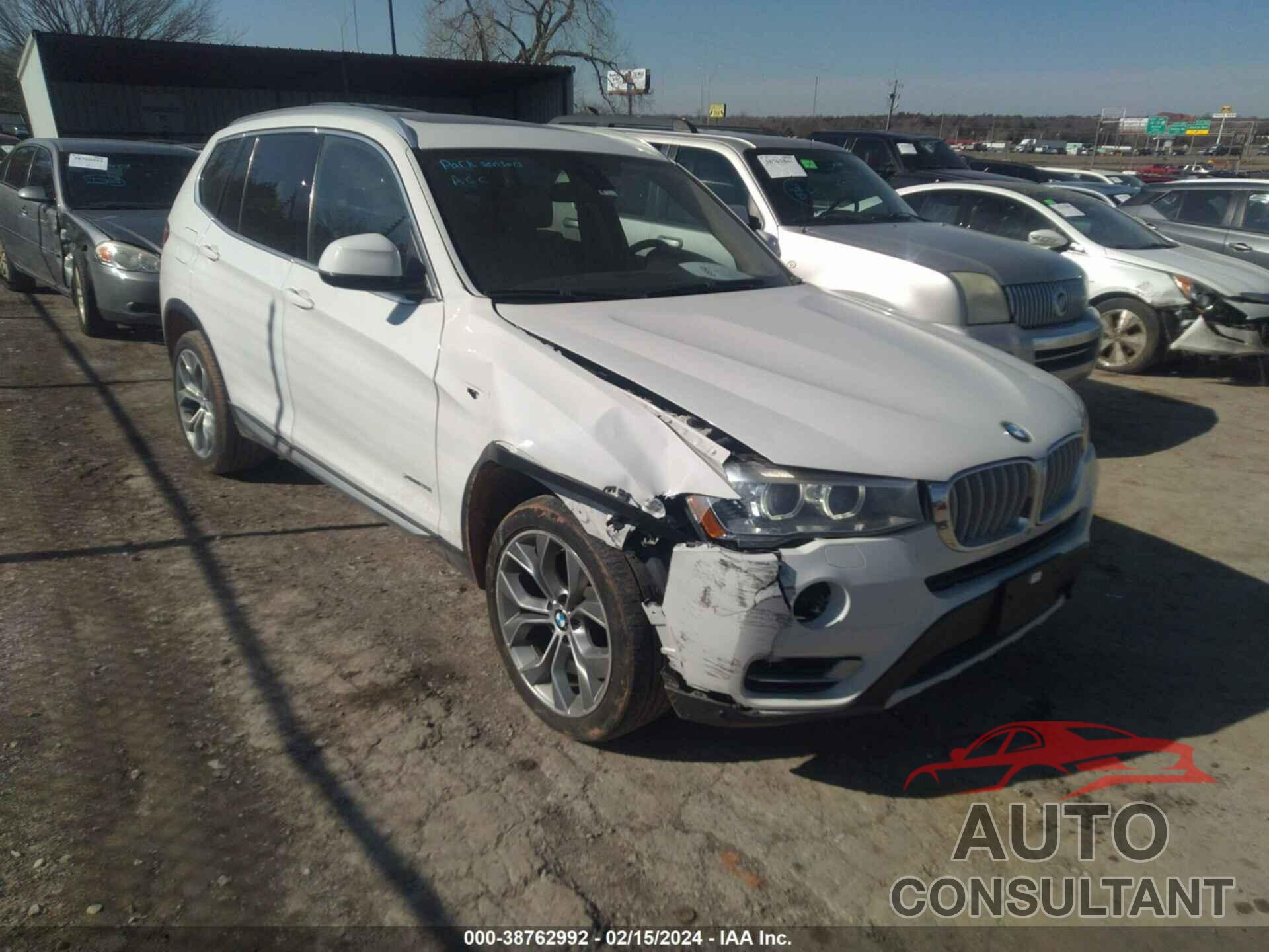 BMW X3 2017 - 5UXWX9C55H0T03576