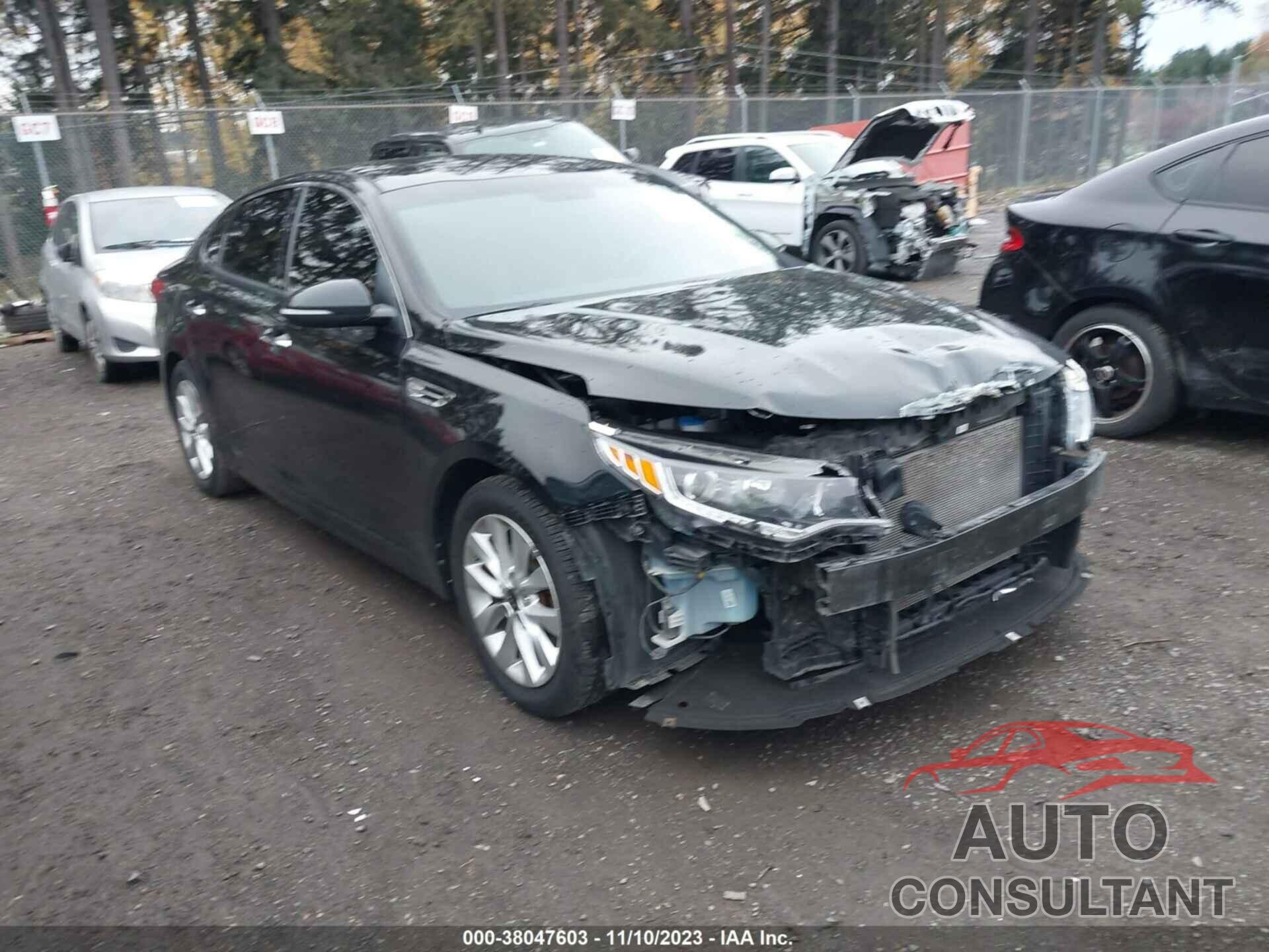 KIA OPTIMA 2018 - 5XXGU4L39JG238235