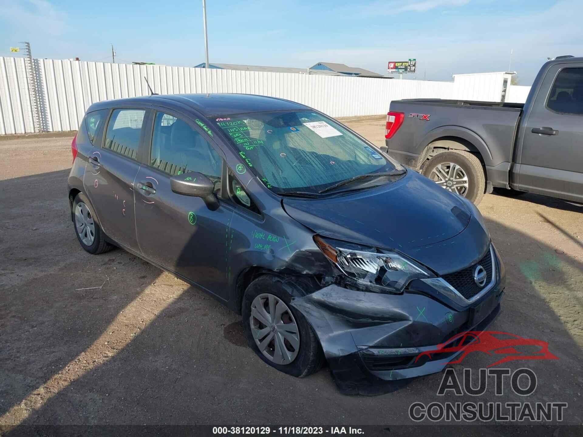 NISSAN VERSA NOTE 2017 - 3N1CE2CPXHL370635