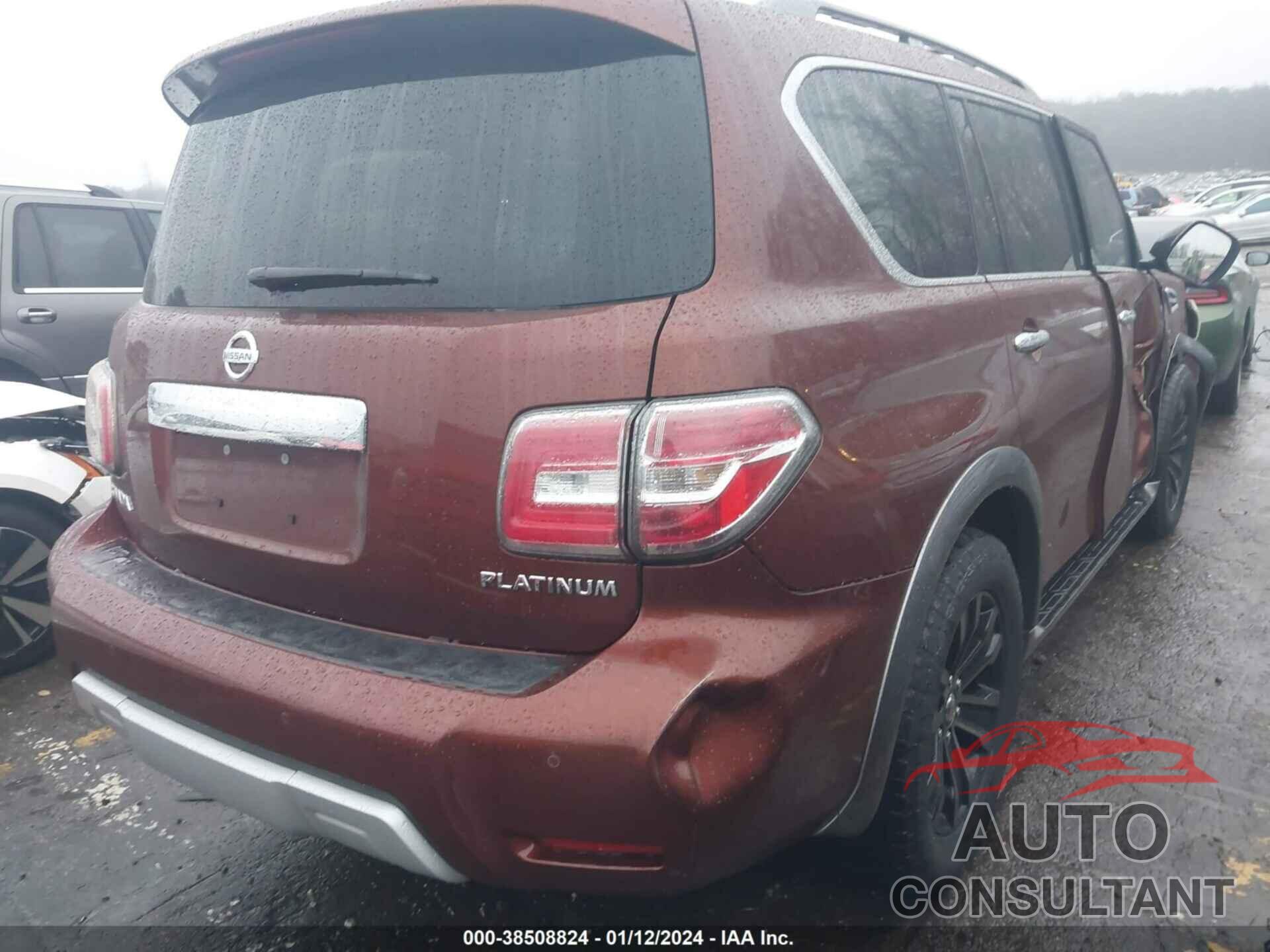 NISSAN ARMADA 2017 - JN8AY2ND8H9007312