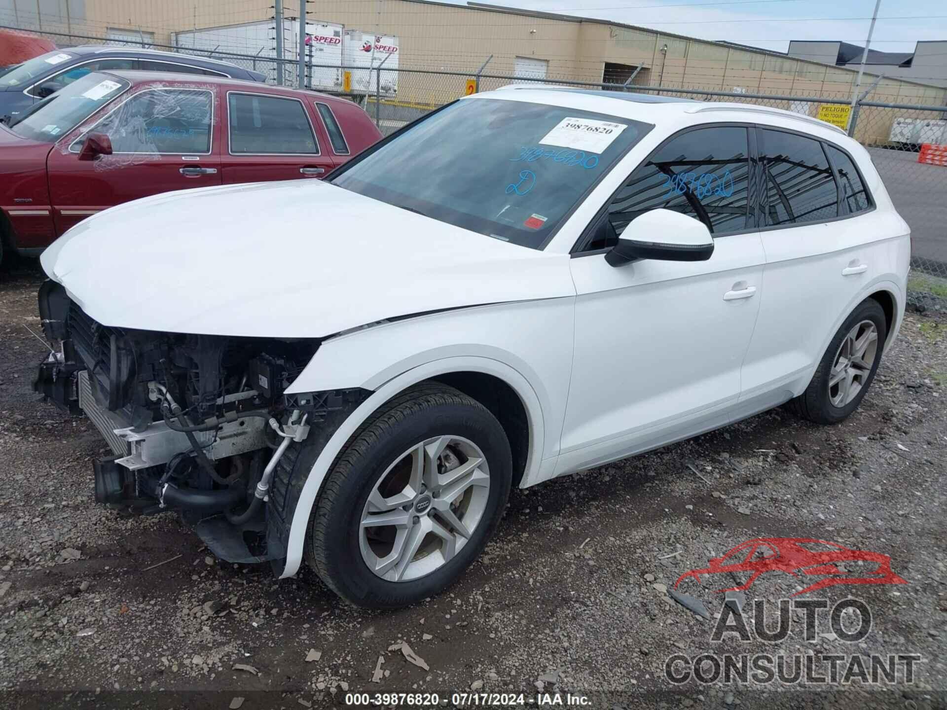 AUDI Q5 2018 - WA1ANAFY8J2005536