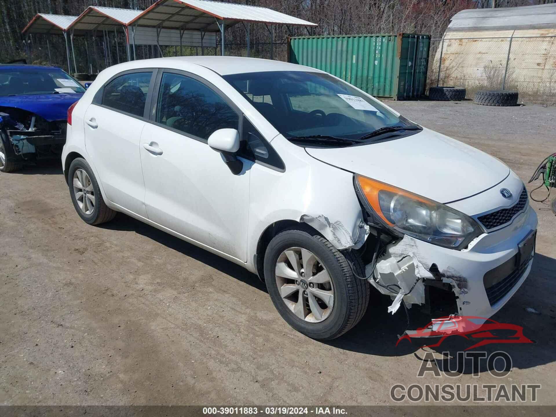 KIA RIO 2016 - KNADN5A34G6678599