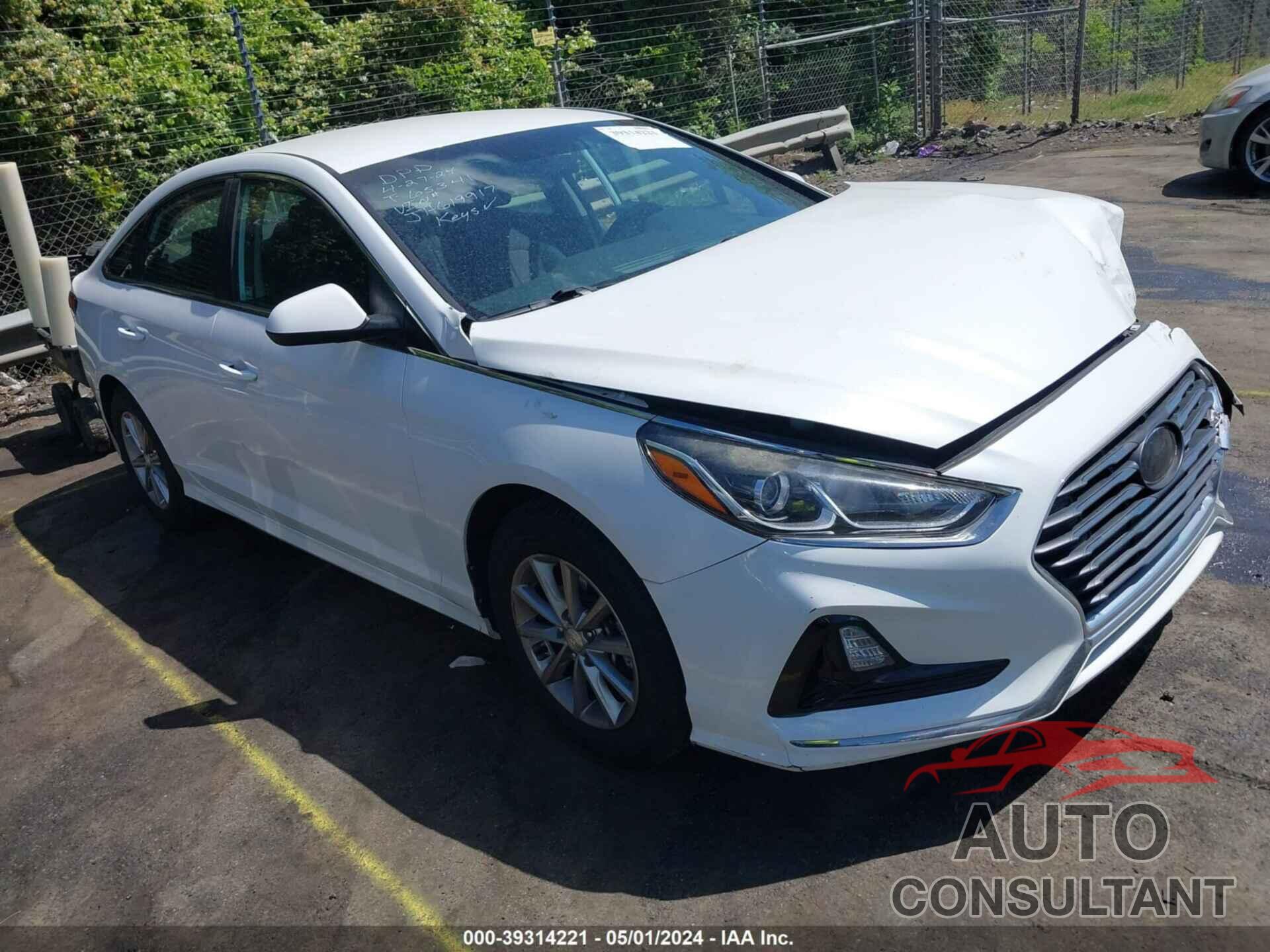 HYUNDAI SONATA 2018 - 5NPE24AF3JH619917