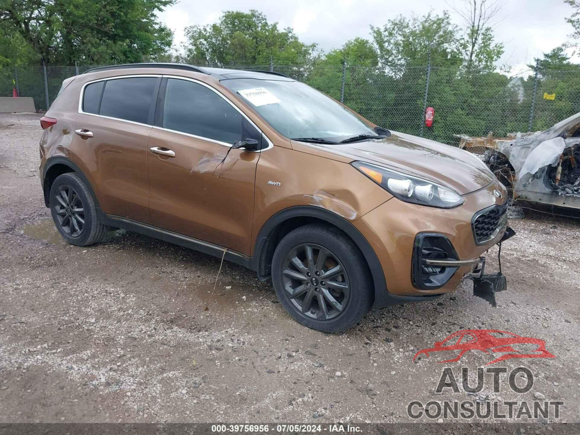 KIA SPORTAGE 2020 - KNDP6CAC7L7736310