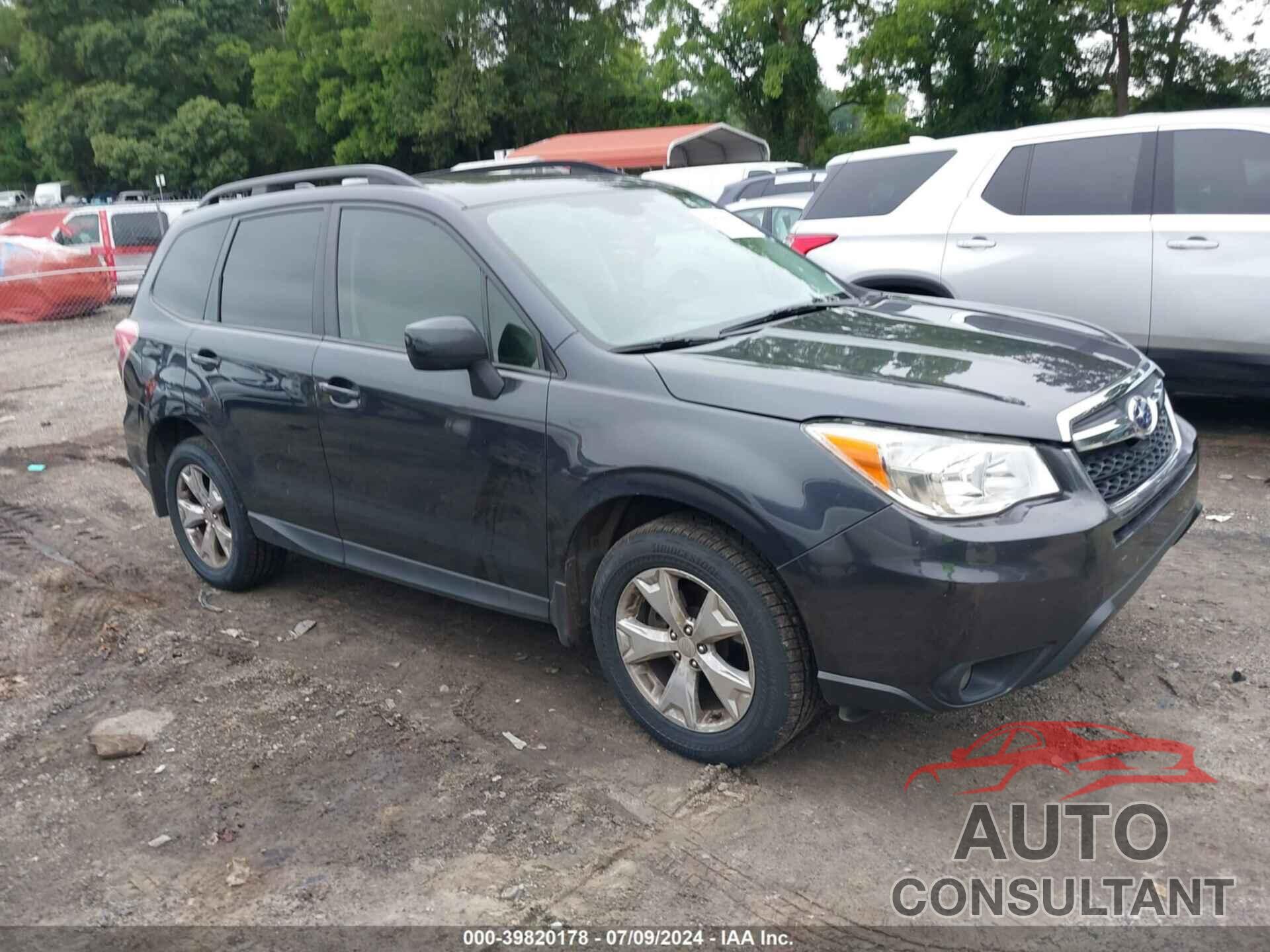 SUBARU FORESTER 2016 - JF2SJAFC7GH467460