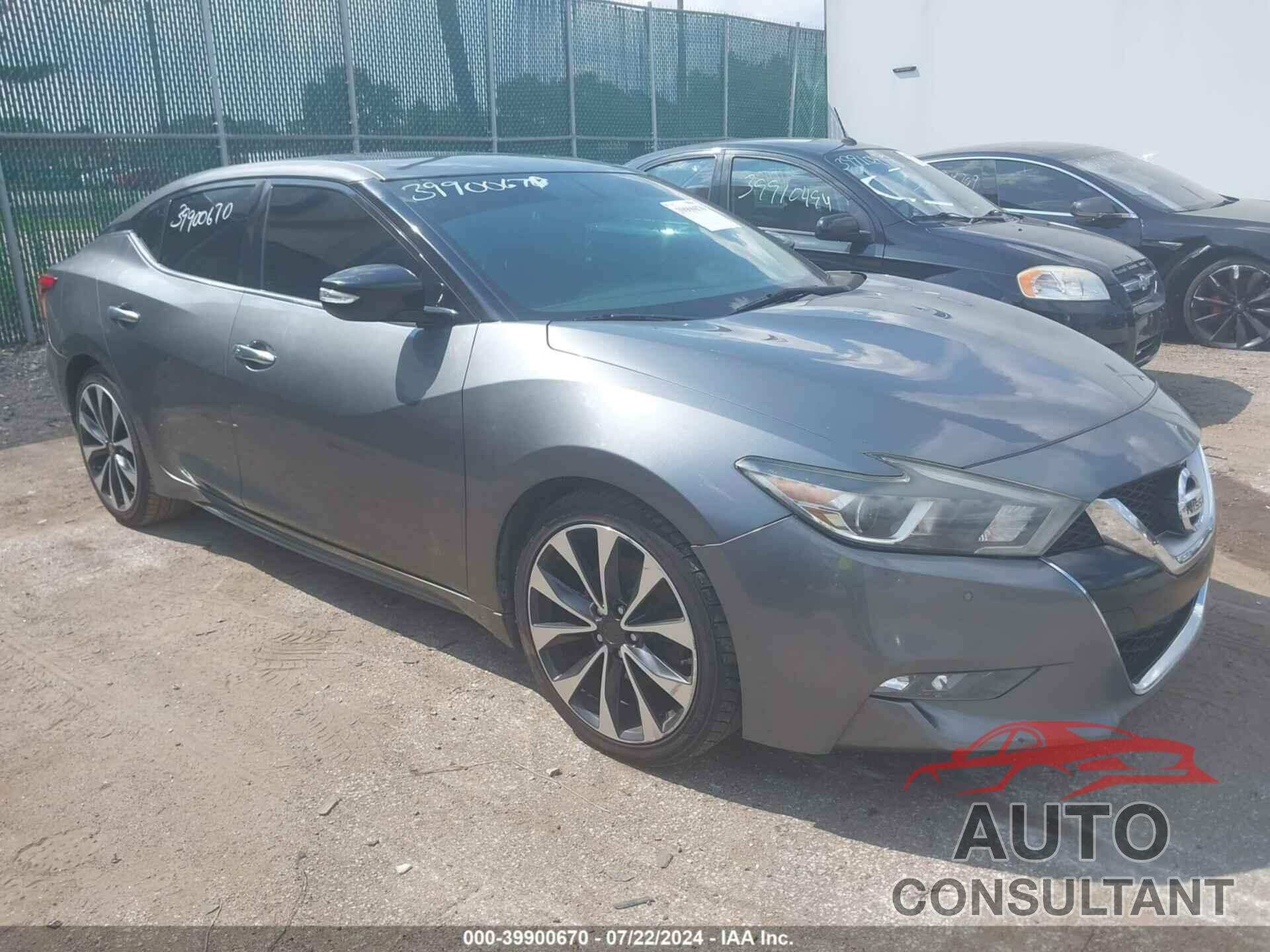 NISSAN MAXIMA 2016 - 1N4AA6AP8GC432401