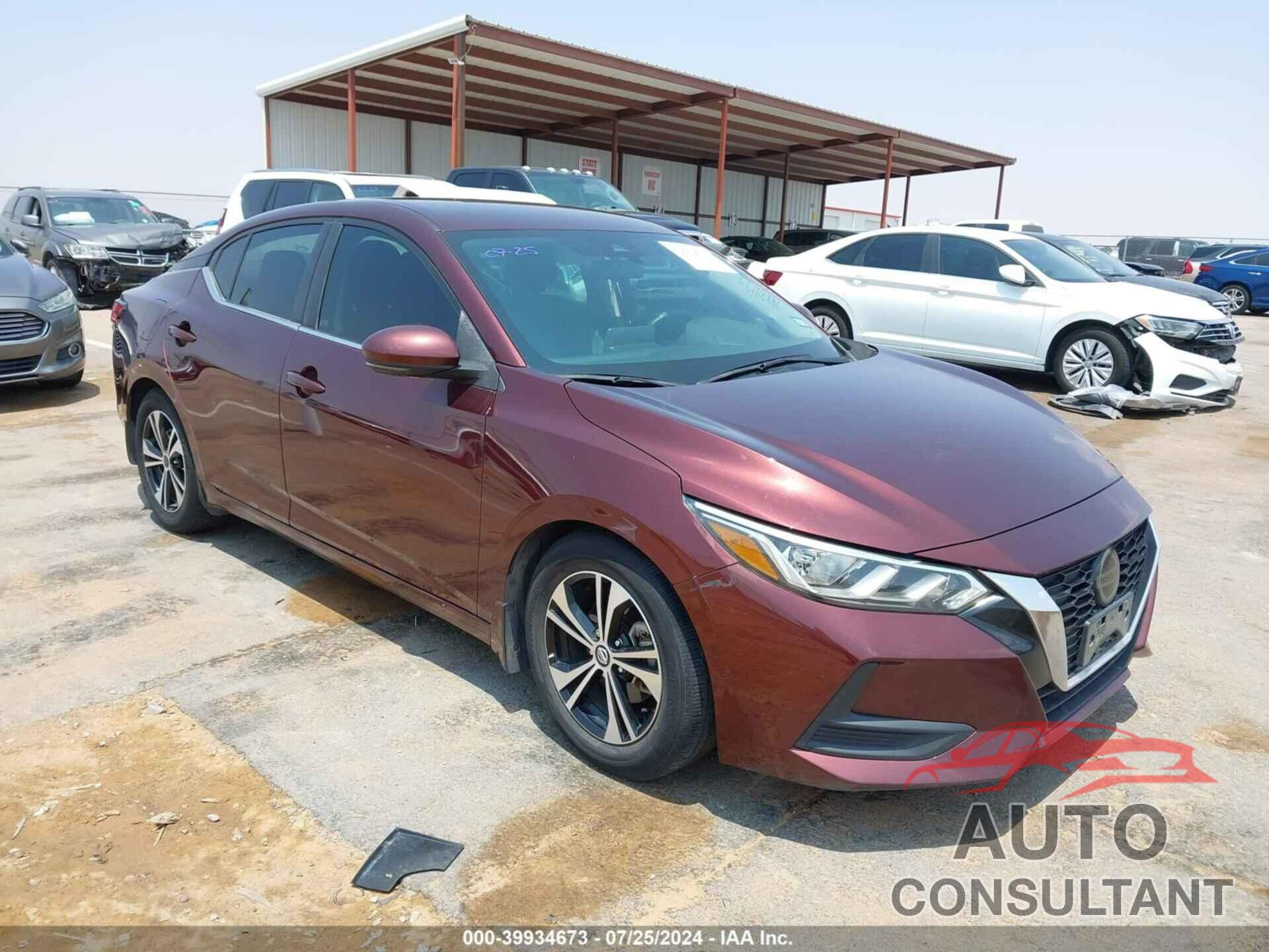 NISSAN SENTRA 2020 - 3N1AB8CVXLY269446