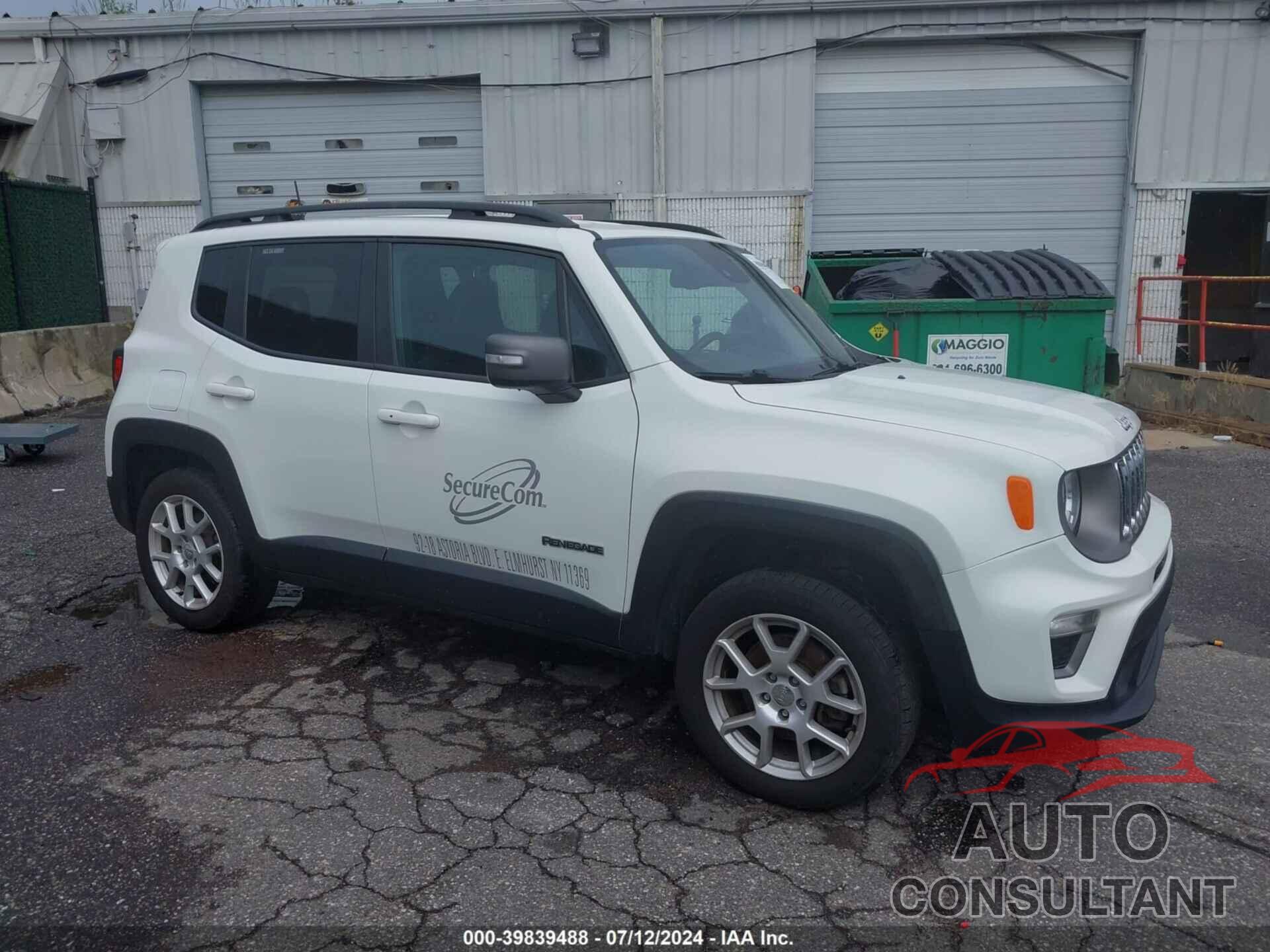 JEEP RENEGADE 2021 - ZACNJDD10MPM20884