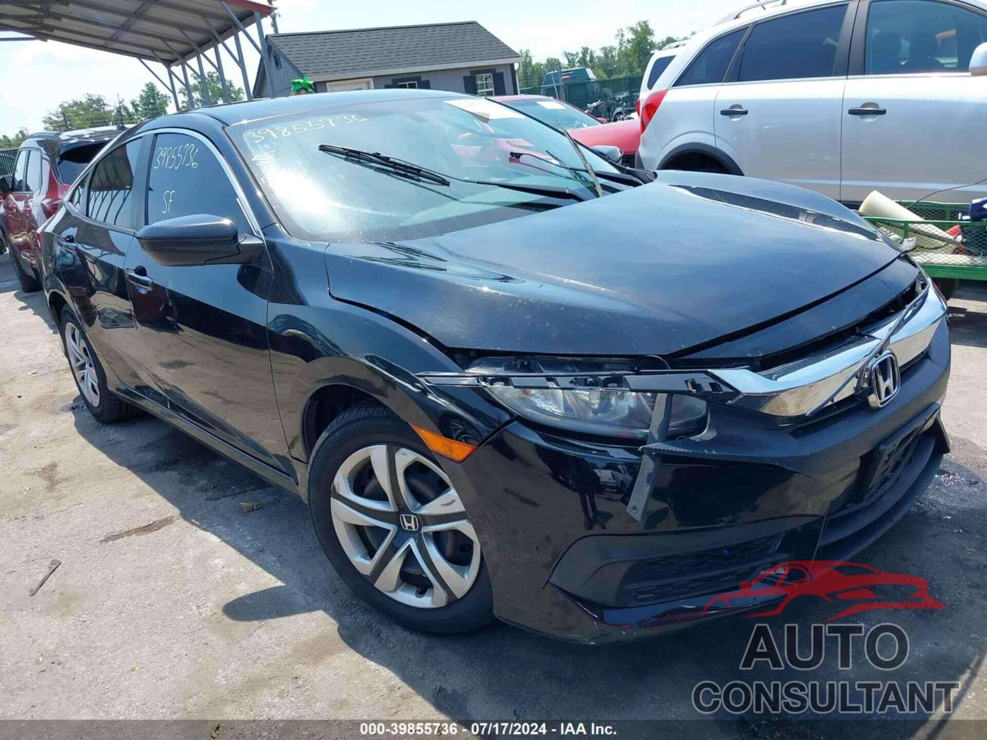 HONDA CIVIC 2016 - 19XFC2F55GE226455