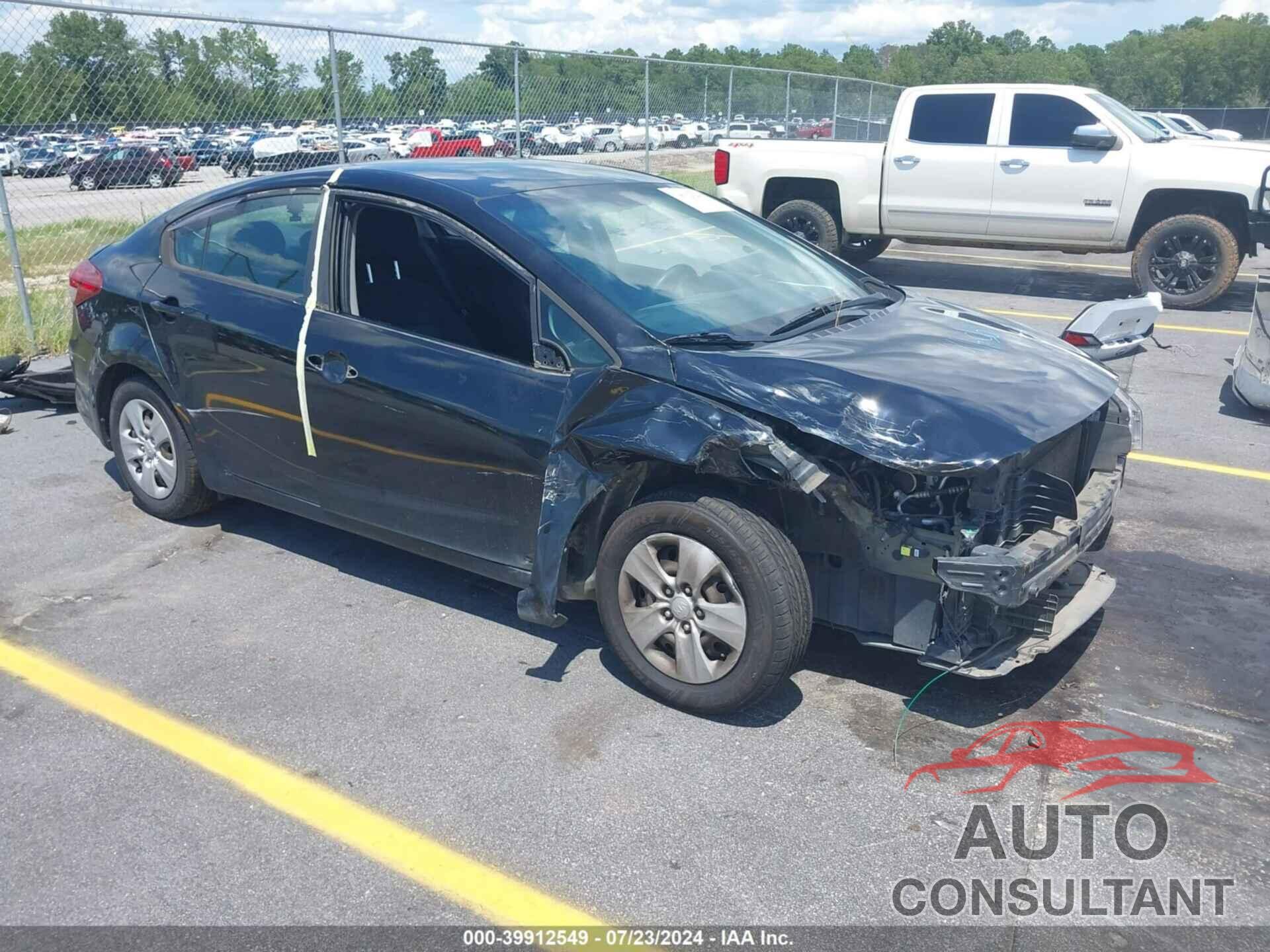 KIA FORTE 2017 - 3KPFK4A71HE026696