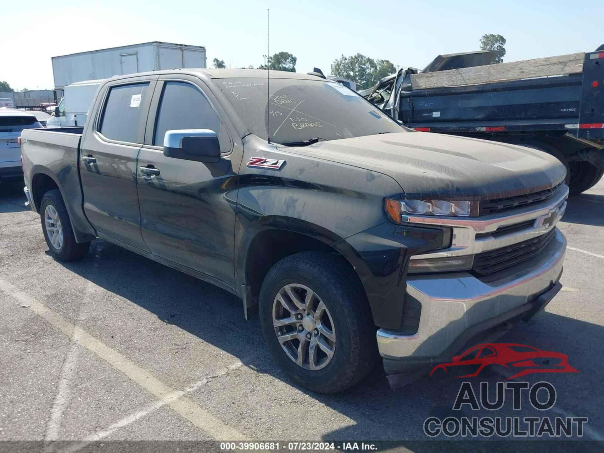 CHEVROLET SILVERADO 1500 2020 - 3GCUYDED3LG117732