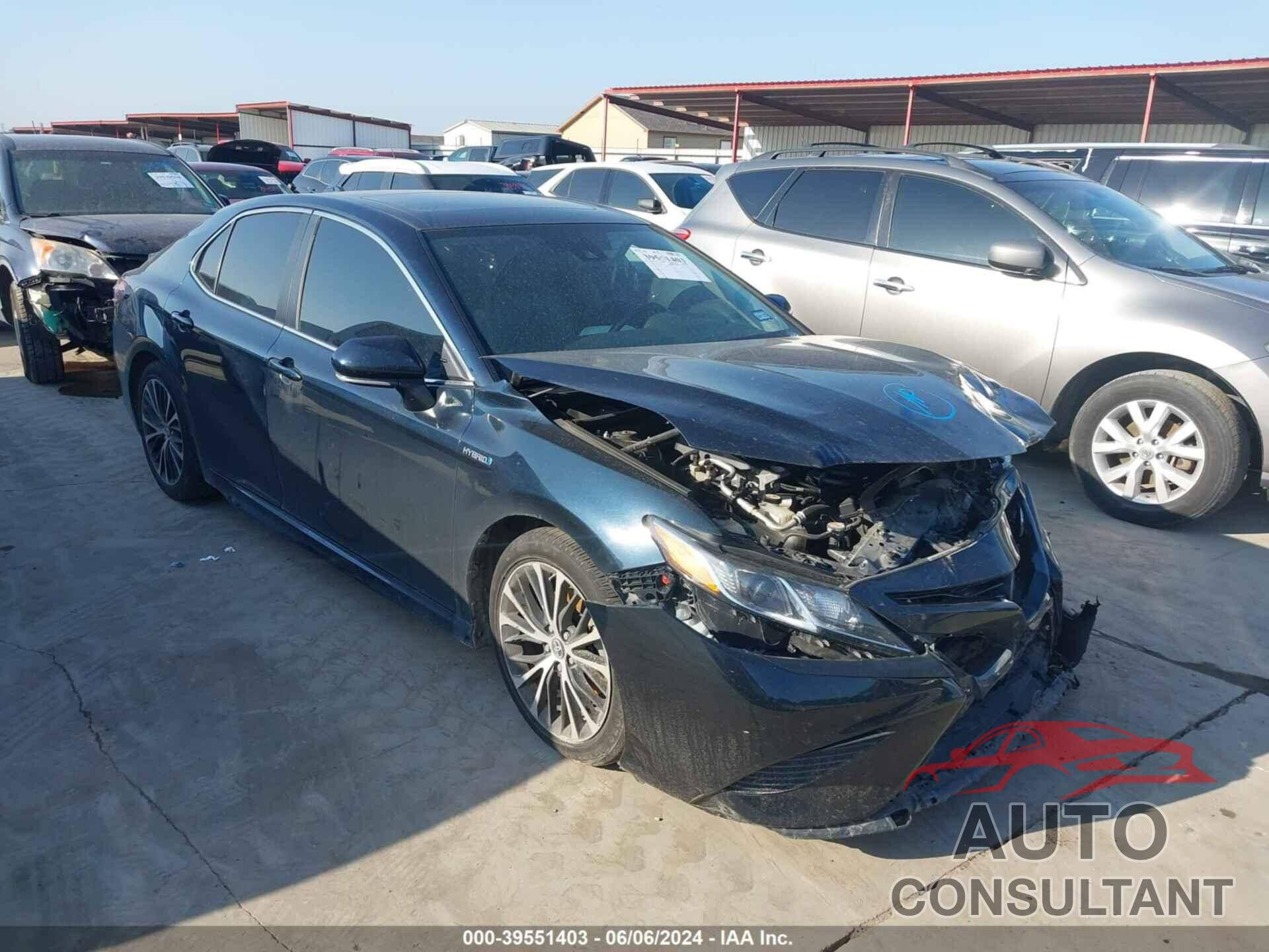 TOYOTA CAMRY HYBRID 2019 - 4T1B21HK9KU013772