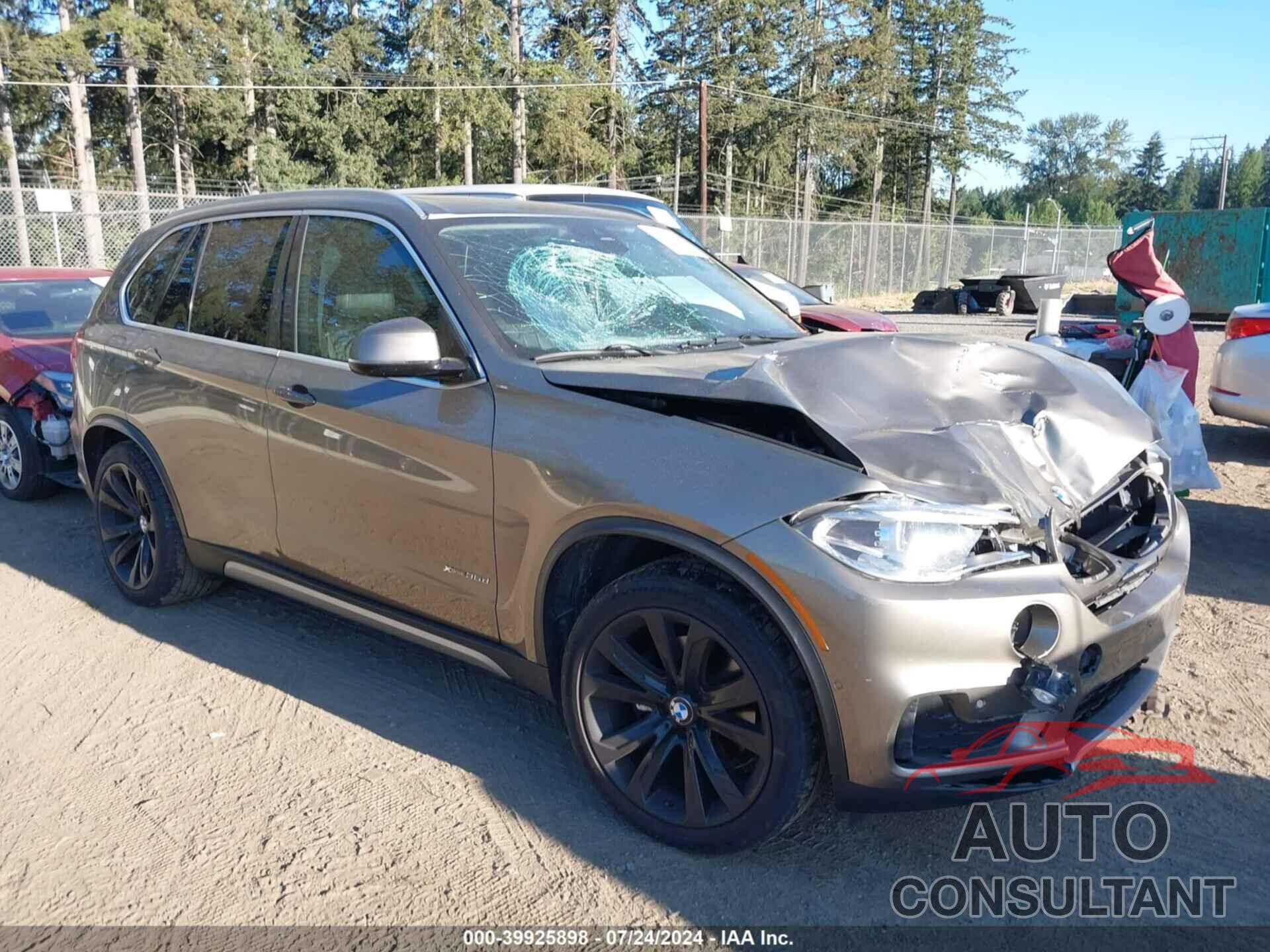 BMW X5 2017 - 5UXKS4C38H0Y15699