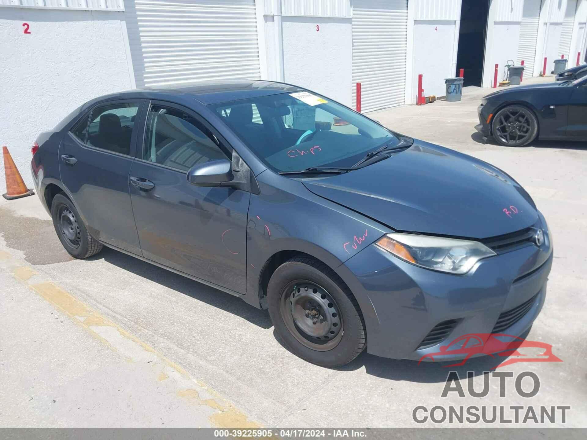 TOYOTA COROLLA 2016 - 5YFBURHE4GP459274
