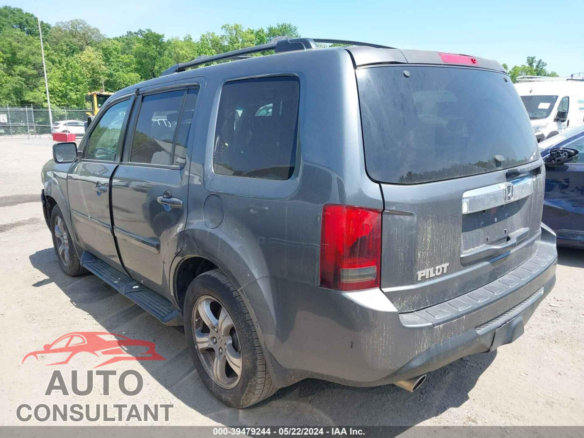 HONDA PILOT 2012 - 5FNYF3H53CB025869