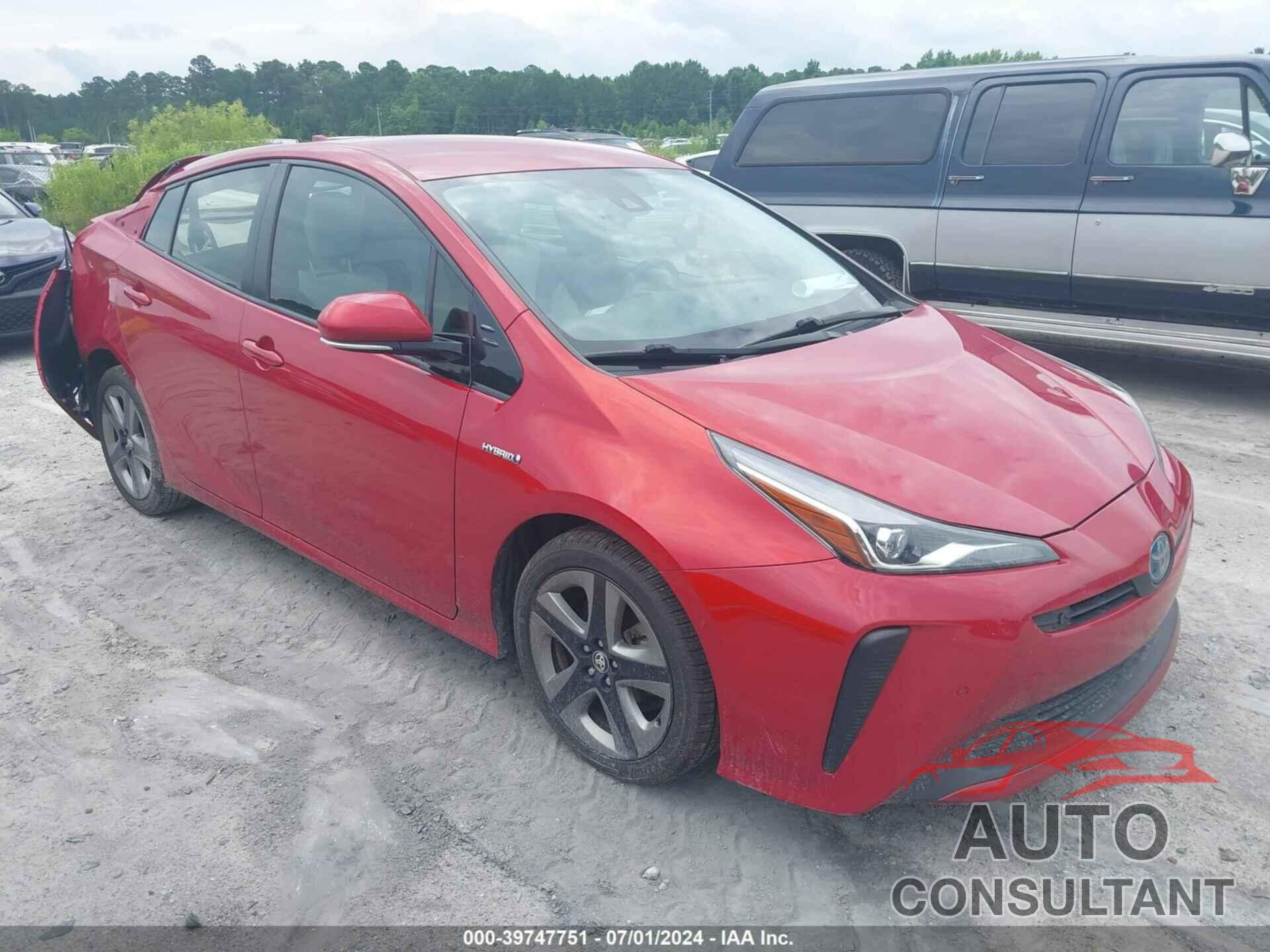 TOYOTA PRIUS 2019 - JTDKARFUXK3076430