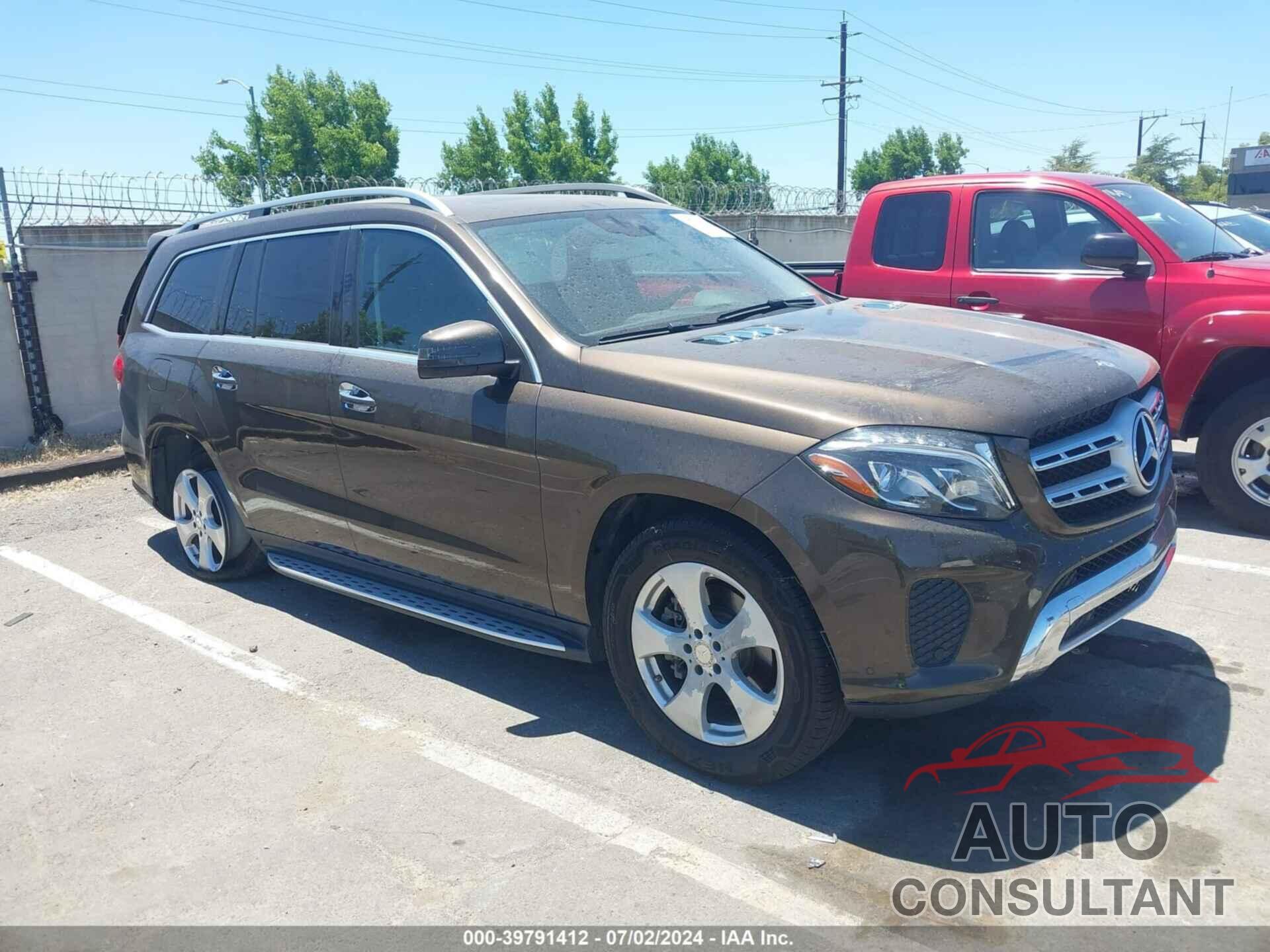 MERCEDES-BENZ GLS 450 2017 - 4JGDF6EE2HA835865