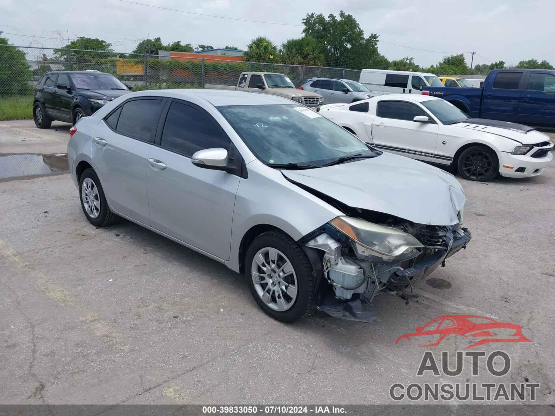 TOYOTA COROLLA 2016 - 2T1BURHE9GC517833