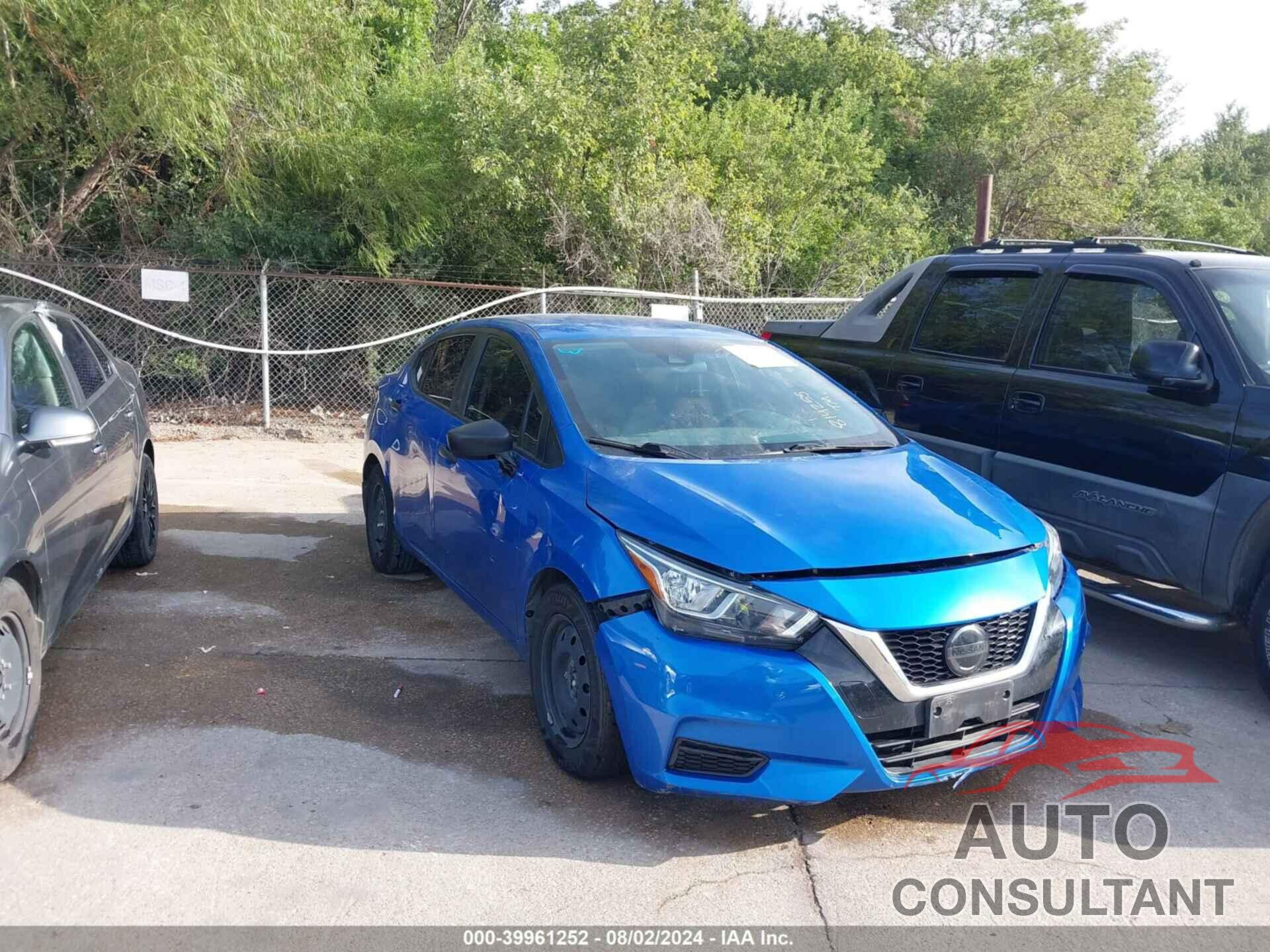 NISSAN VERSA 2021 - 3N1CN8DV5ML814255