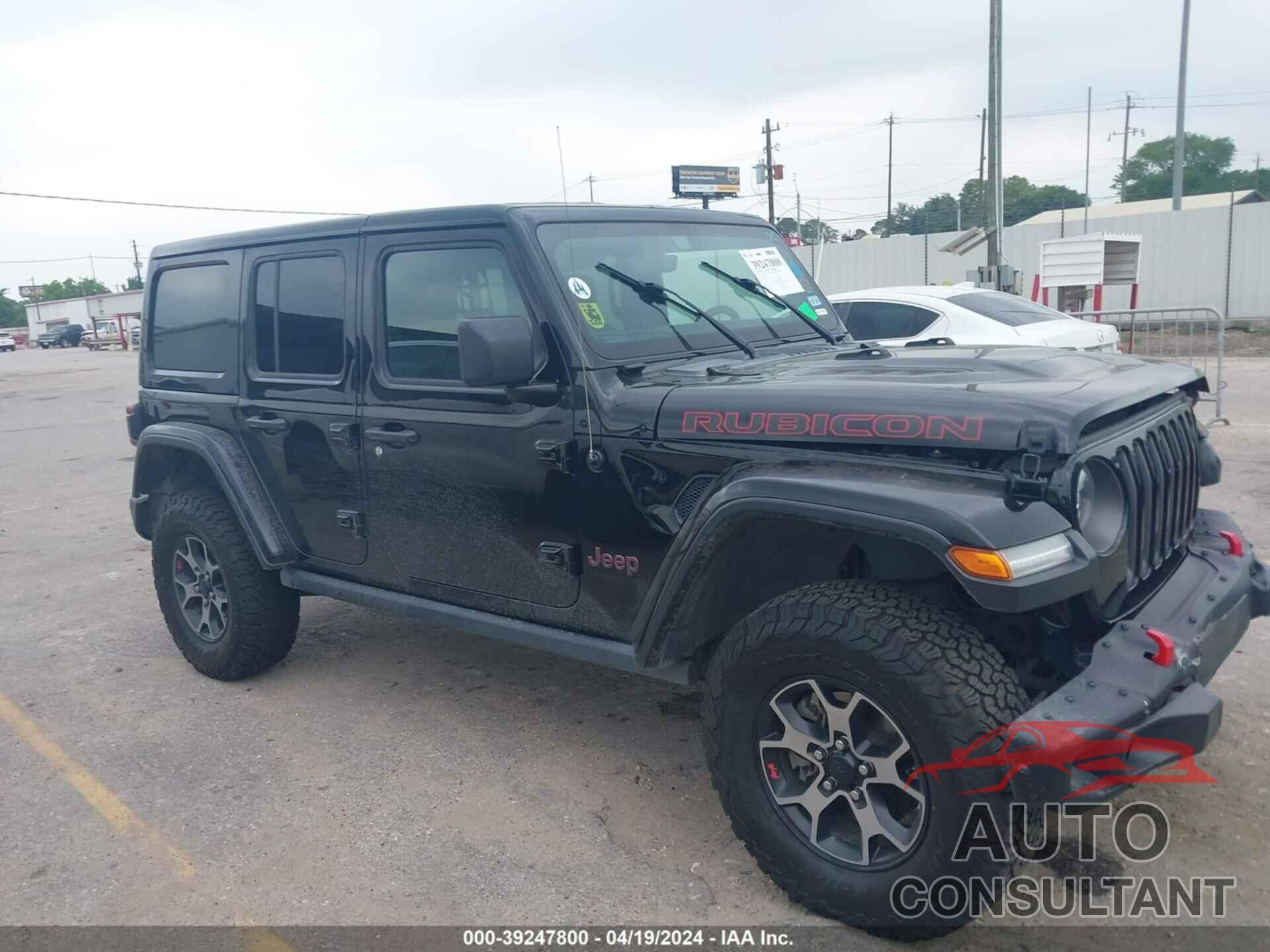 JEEP WRANGLER UNLIMITED 2018 - 1C4HJXFG3JW262297