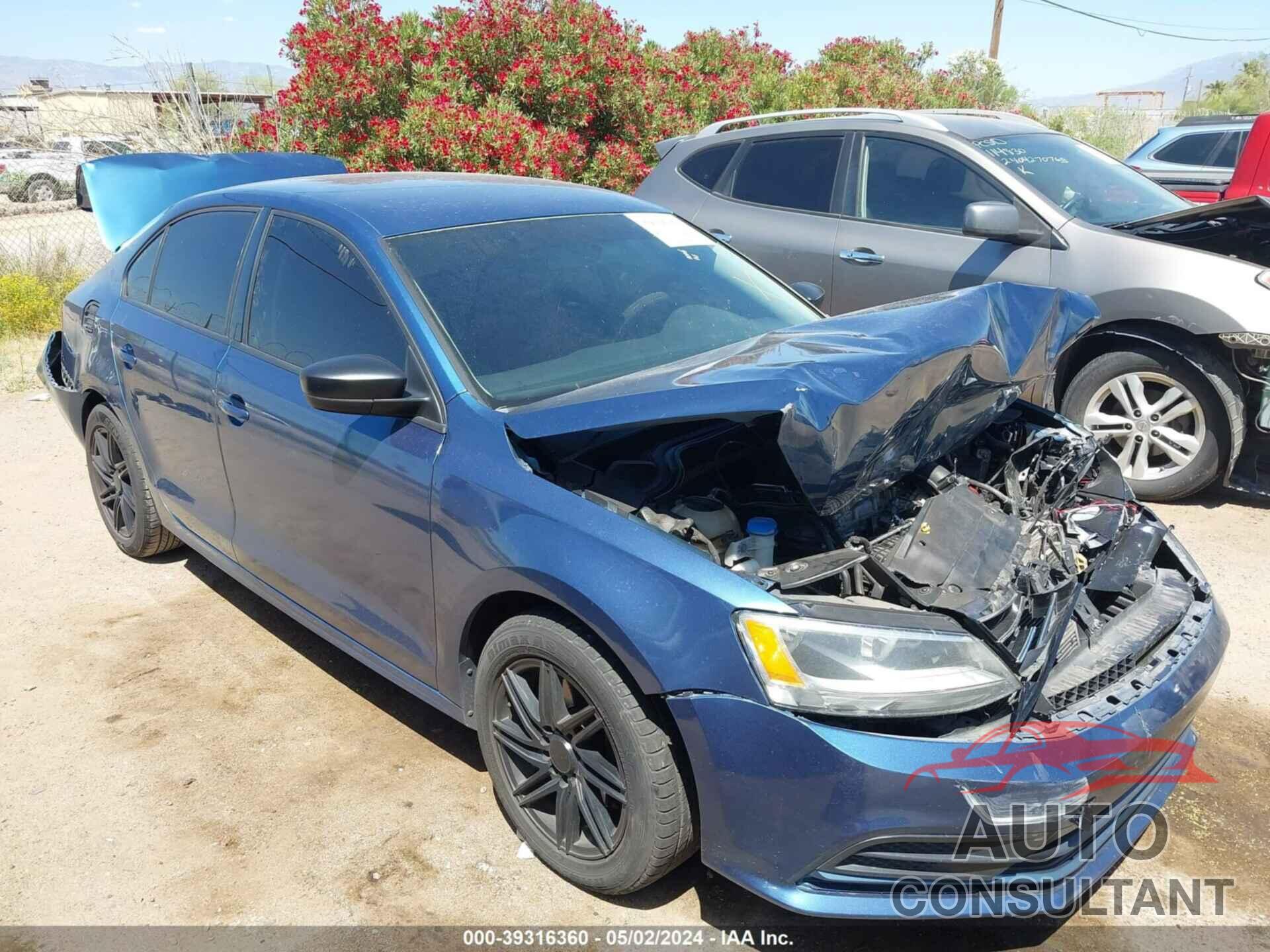 VOLKSWAGEN JETTA 2016 - 3VW267AJ9GM330523
