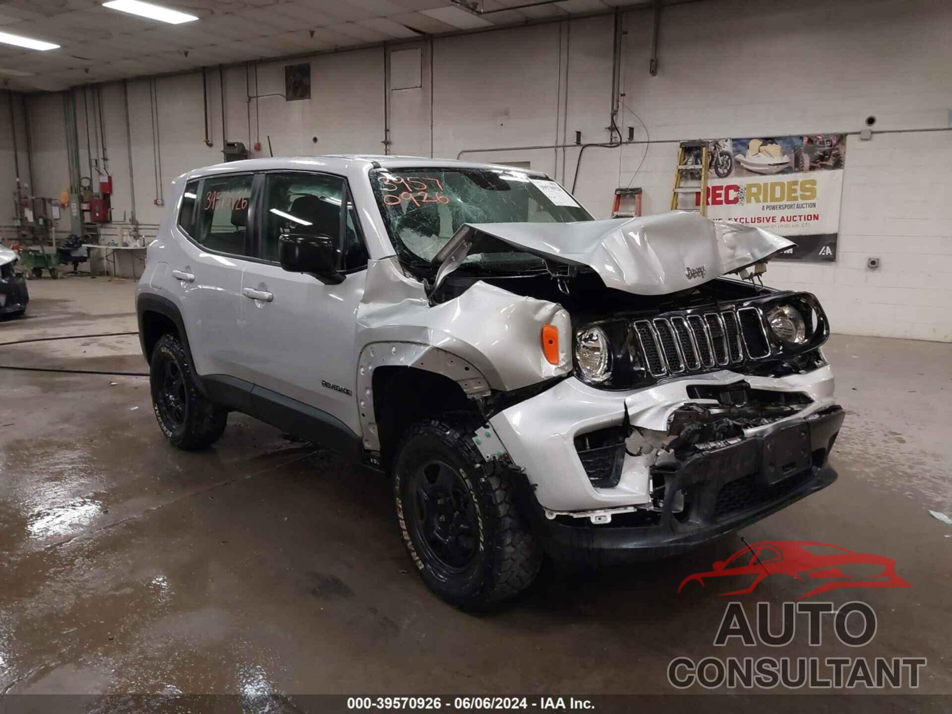 JEEP RENEGADE 2019 - ZACNJBAB1KPK26265