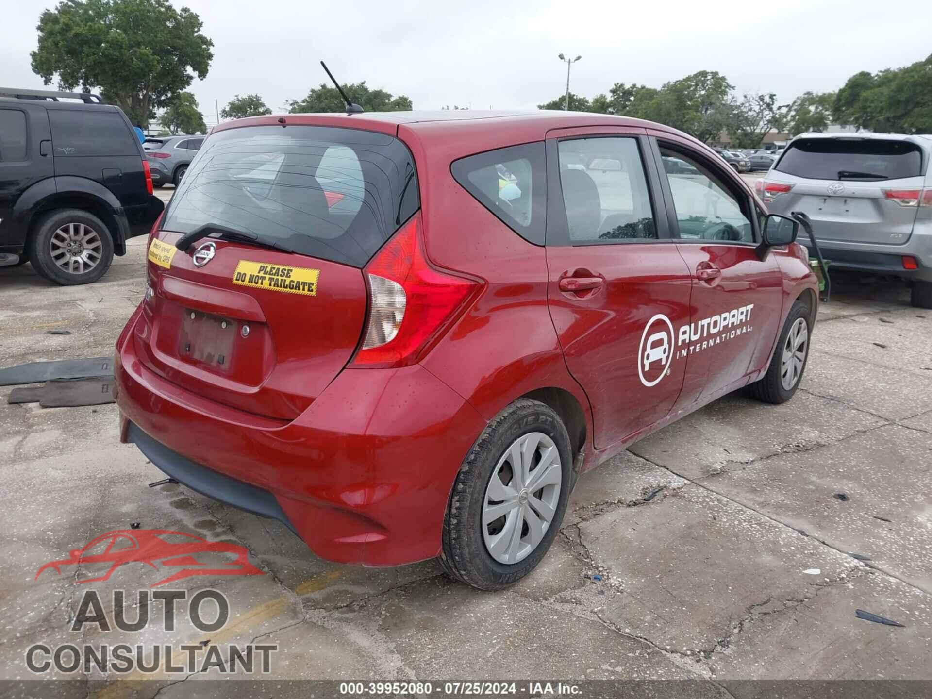 NISSAN VERSA NOTE 2017 - 3N1CE2CP3HL366152