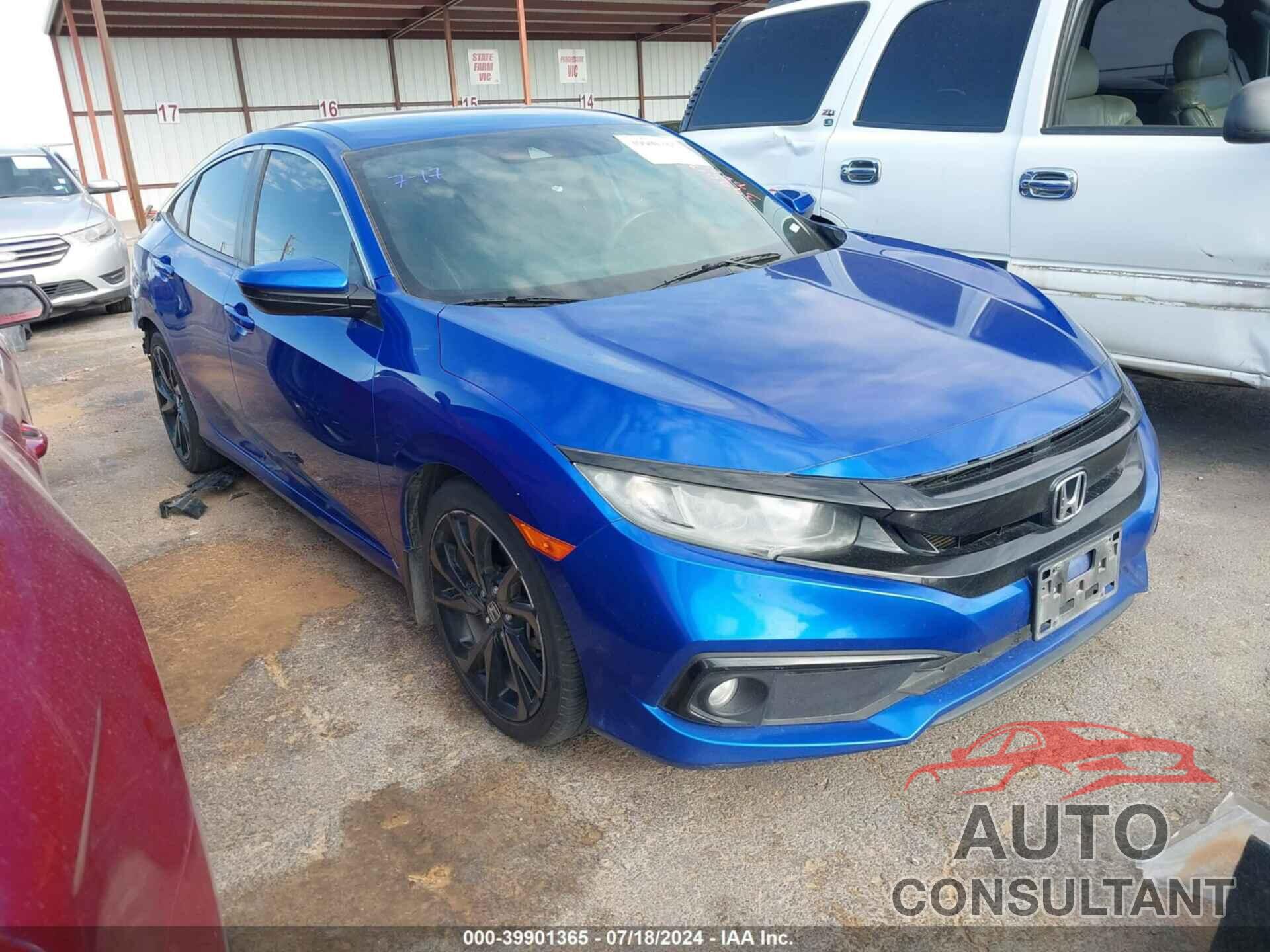 HONDA CIVIC 2019 - 19XFC2E85KE037468