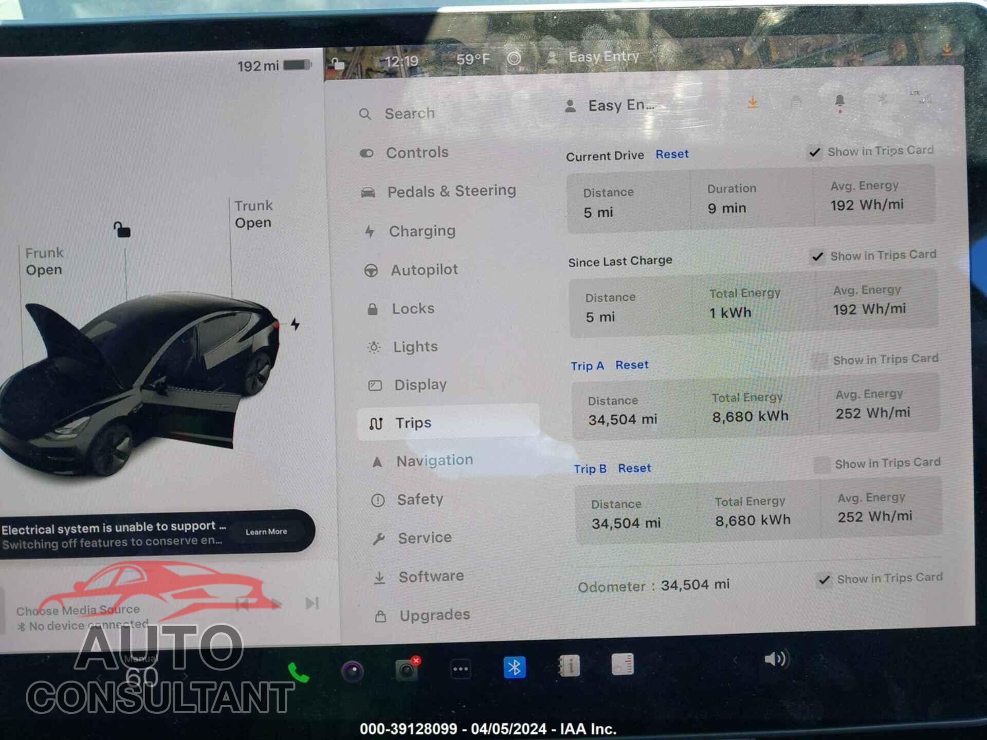 TESLA MODEL 3 2021 - 5YJ3E1EA5MF097550