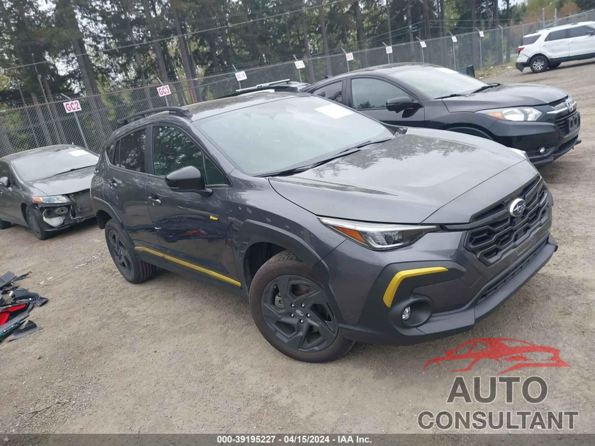 SUBARU CROSSTREK 2024 - 4S4GUHF6XR3731992